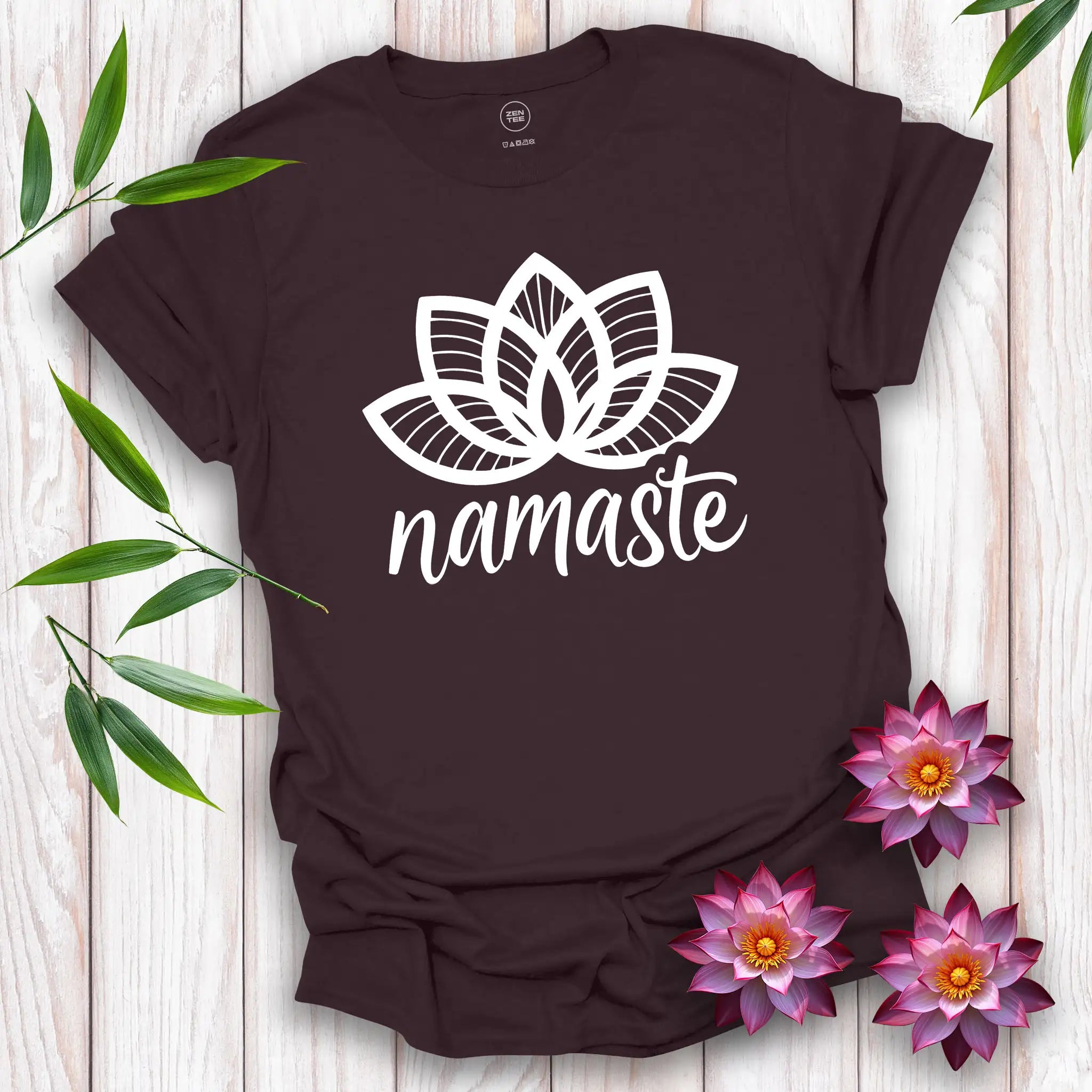 Namaste Sacred Lotus T-Shirt