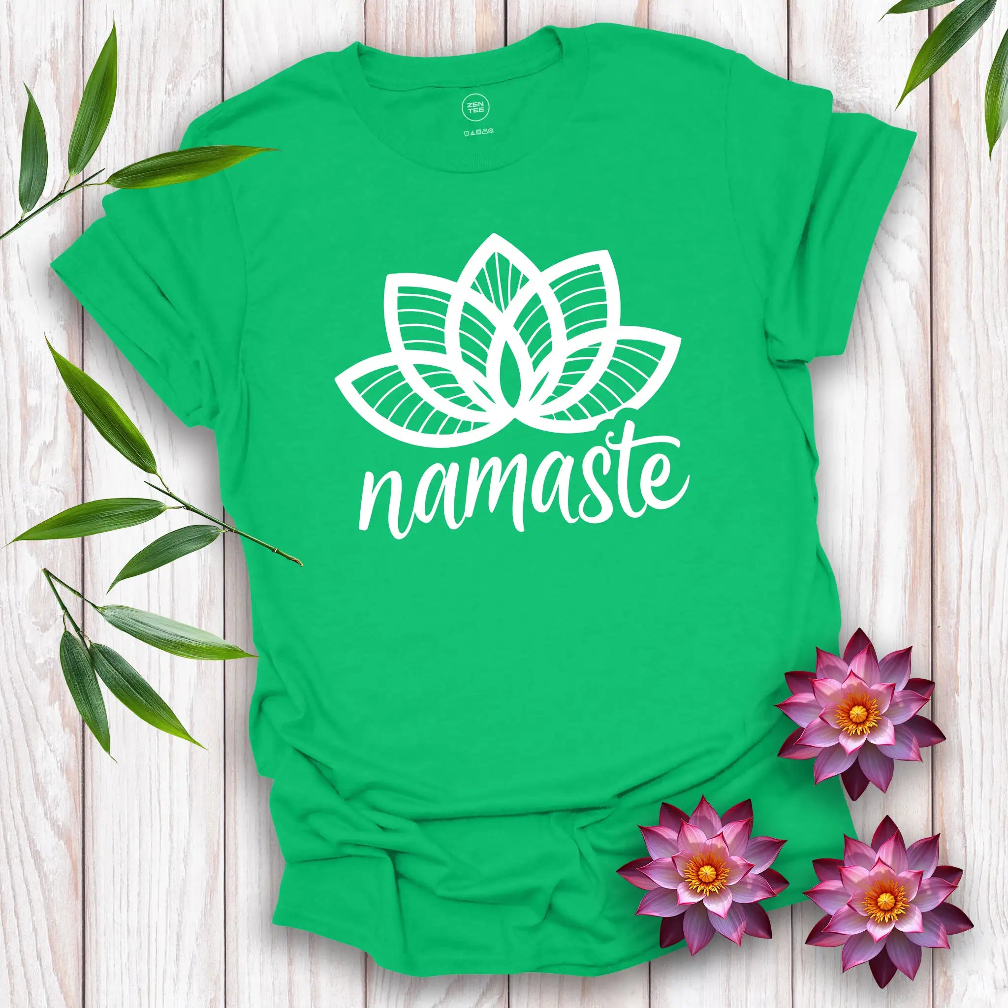 Namaste Sacred Lotus T-Shirt