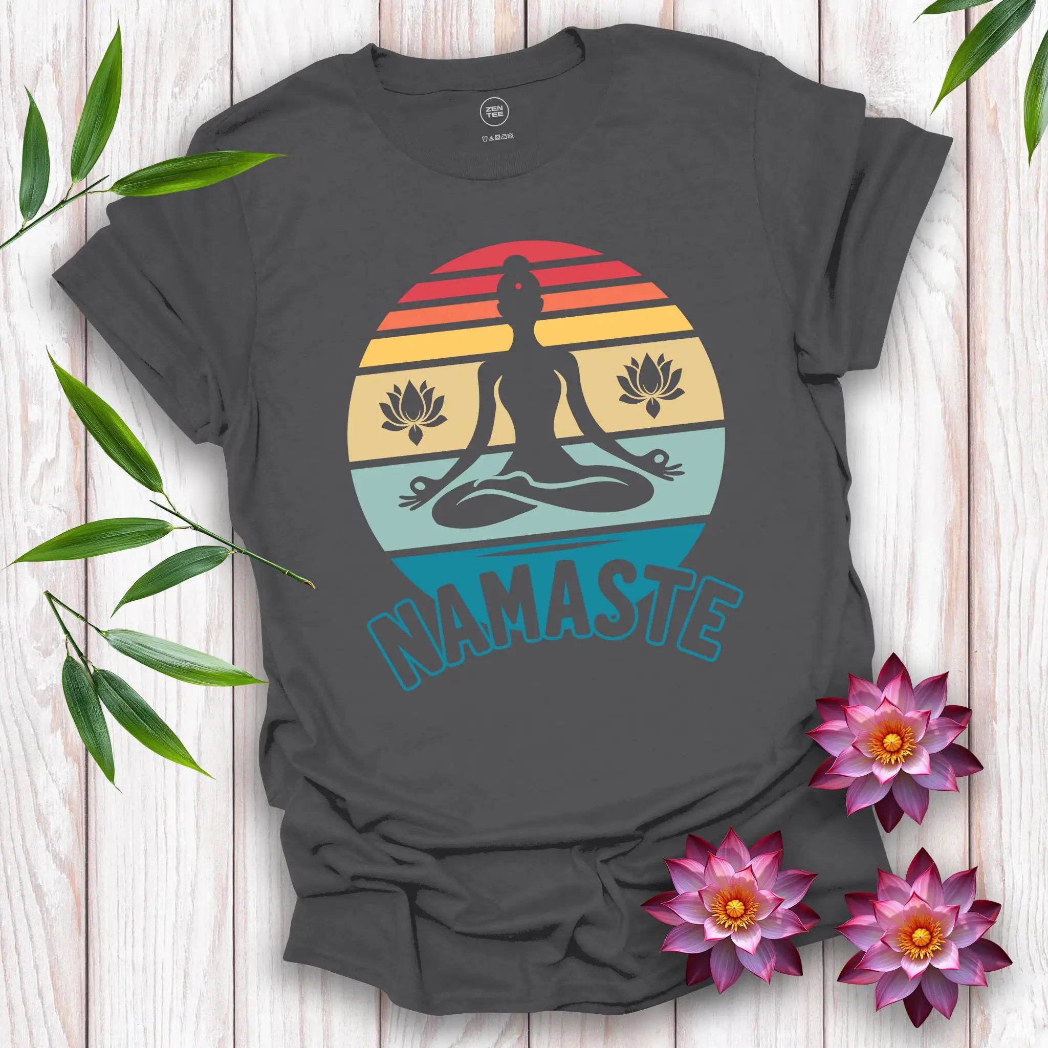 Namaste Sunset Serenity T-Shirt