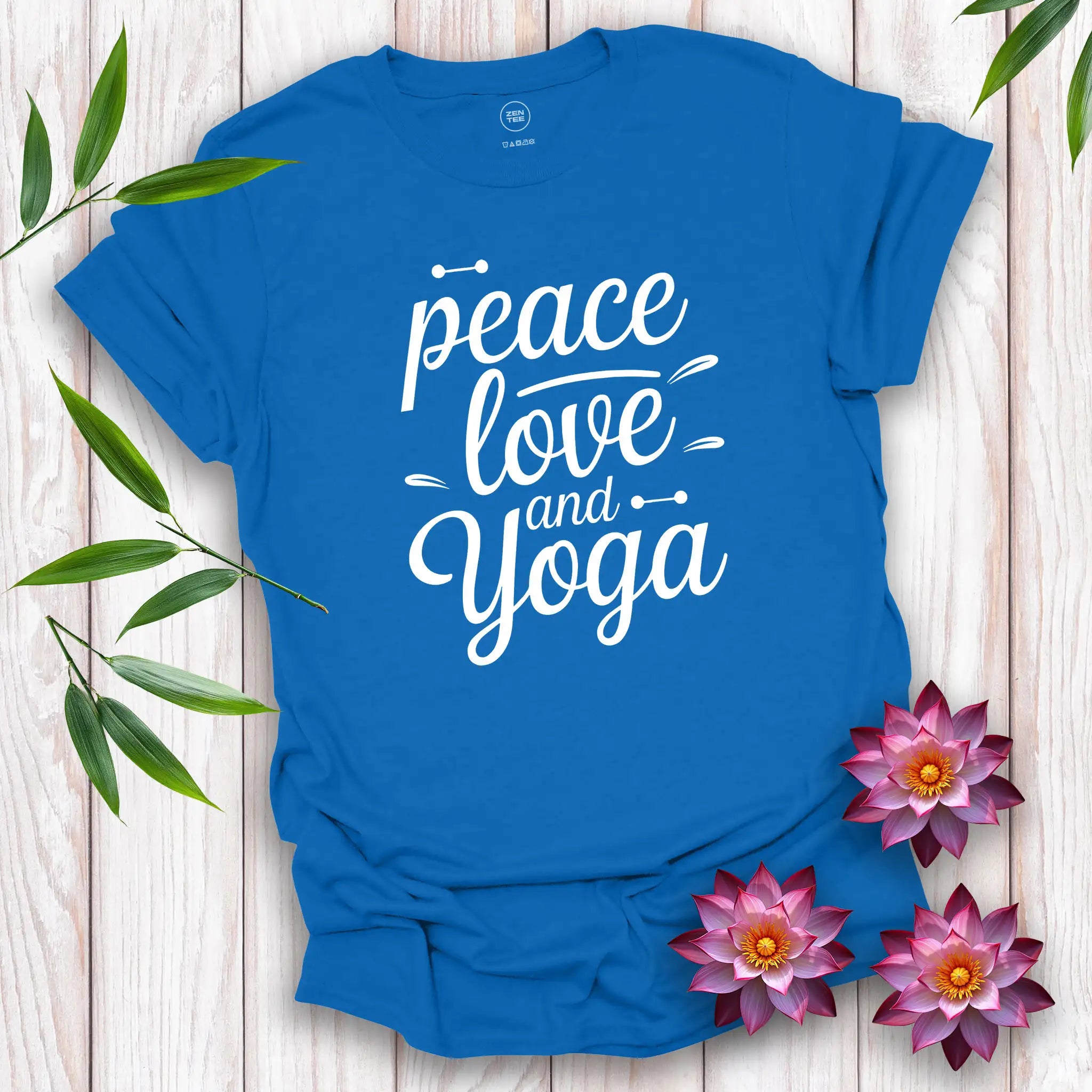Peace Love and Yoga T-Shirt