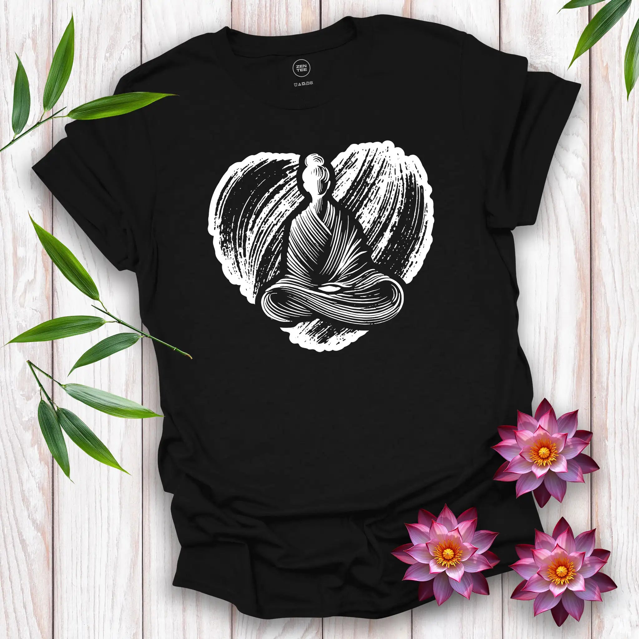 Peaceful Heart Meditation T-Shirt