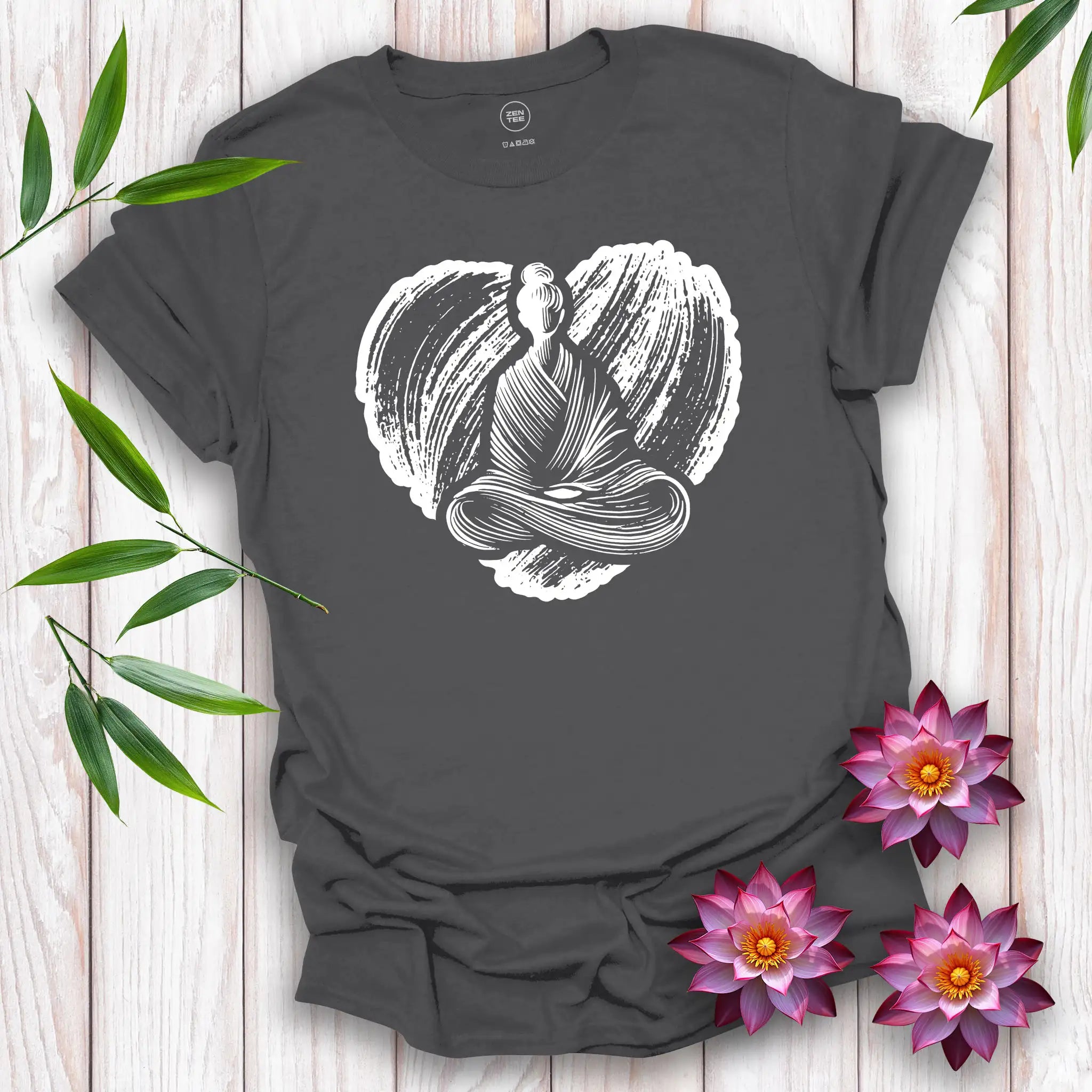 Peaceful Heart Meditation T-Shirt