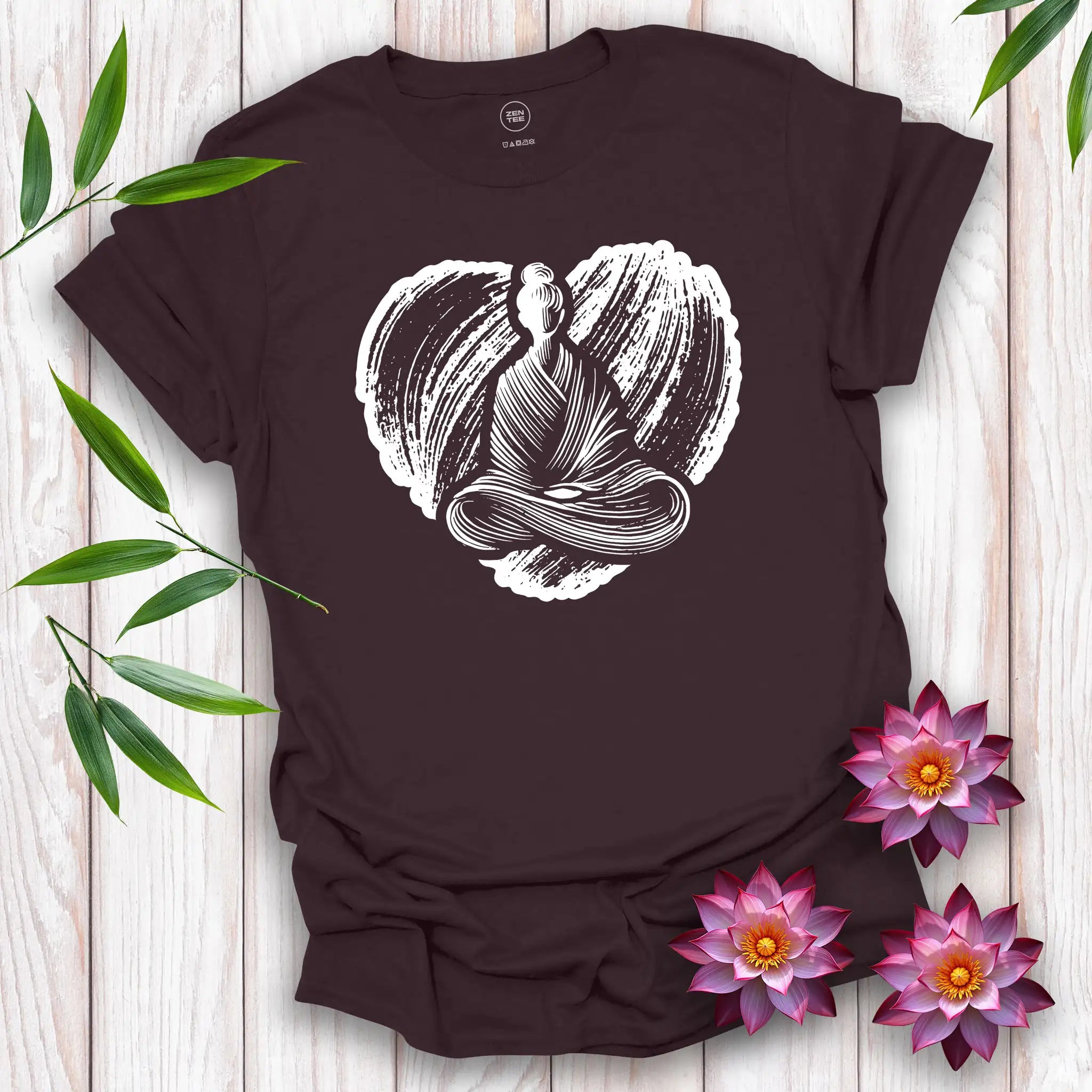 Peaceful Heart Meditation T-Shirt
