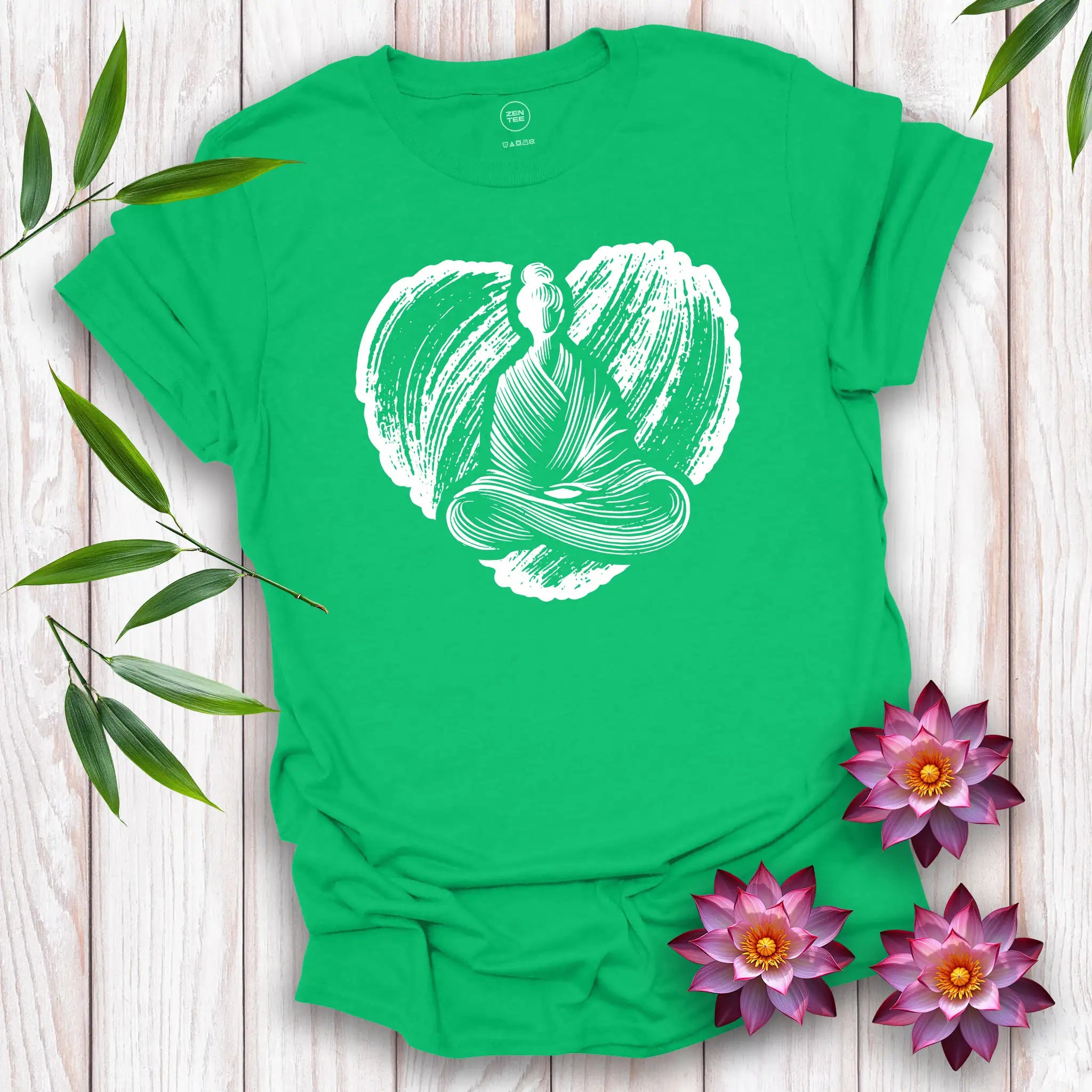 Peaceful Heart Meditation T-Shirt