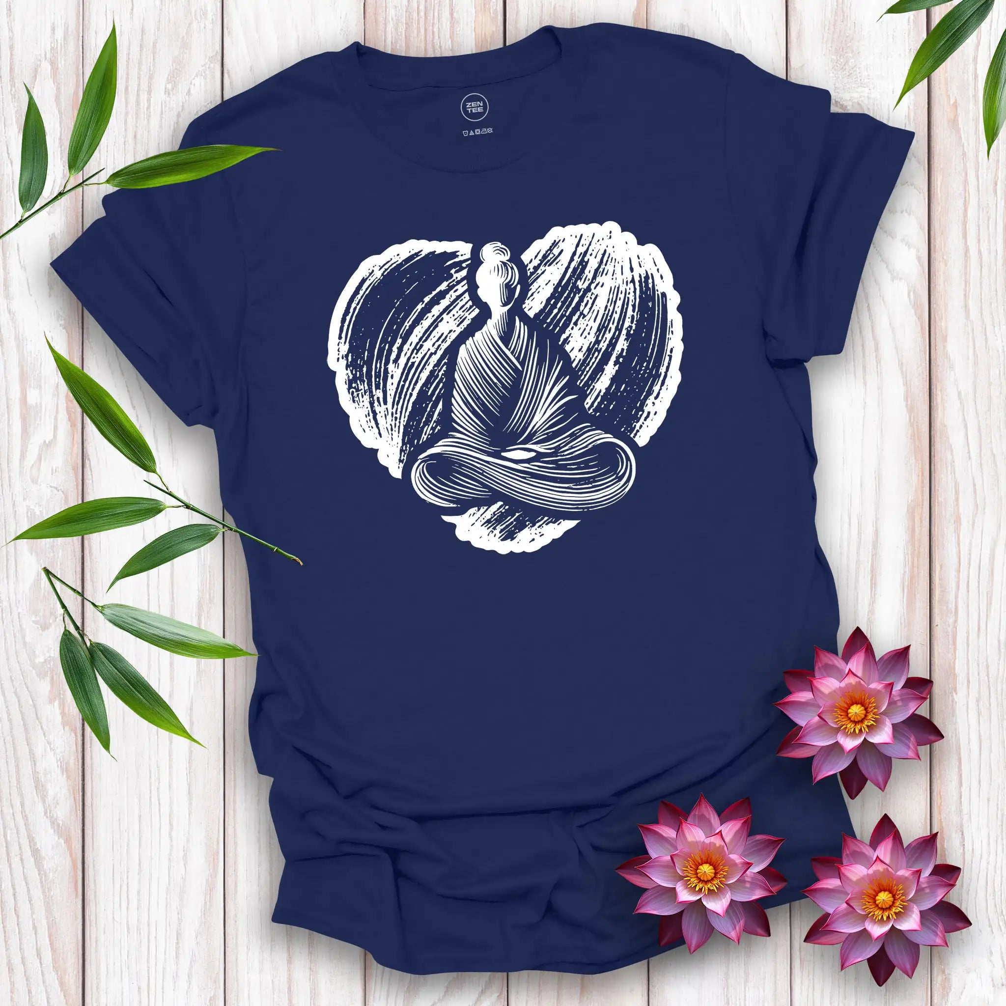 Peaceful Heart Meditation T-Shirt