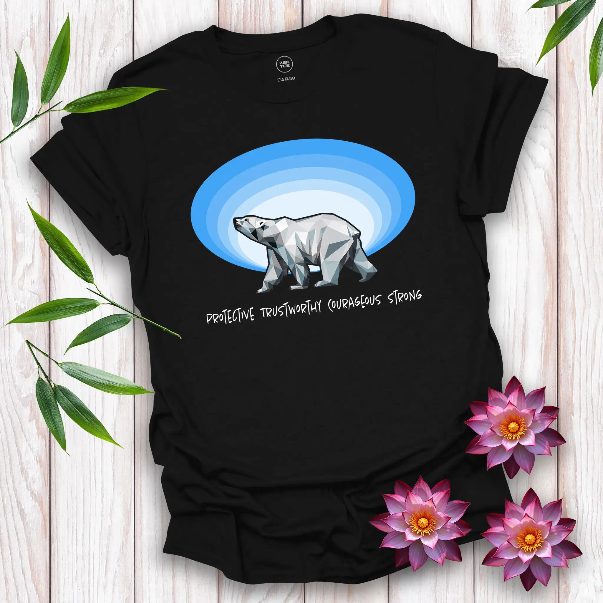 Polar Bear Spirit Oval T-Shirt