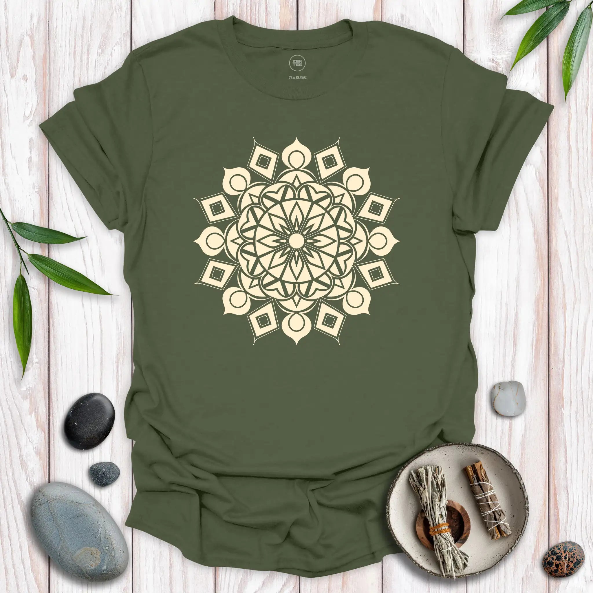 Radiant Mandala Serenity T-Shirt