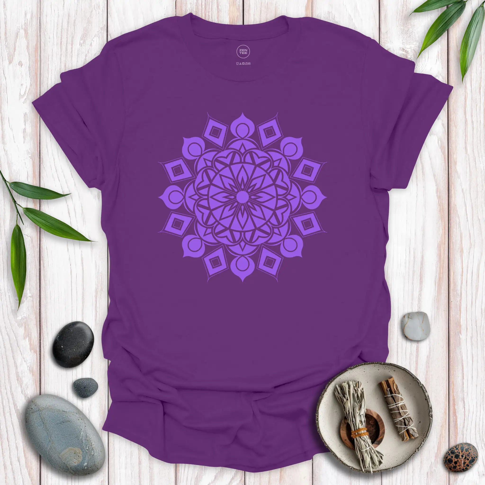 Radiant Mandala Serenity T-Shirt