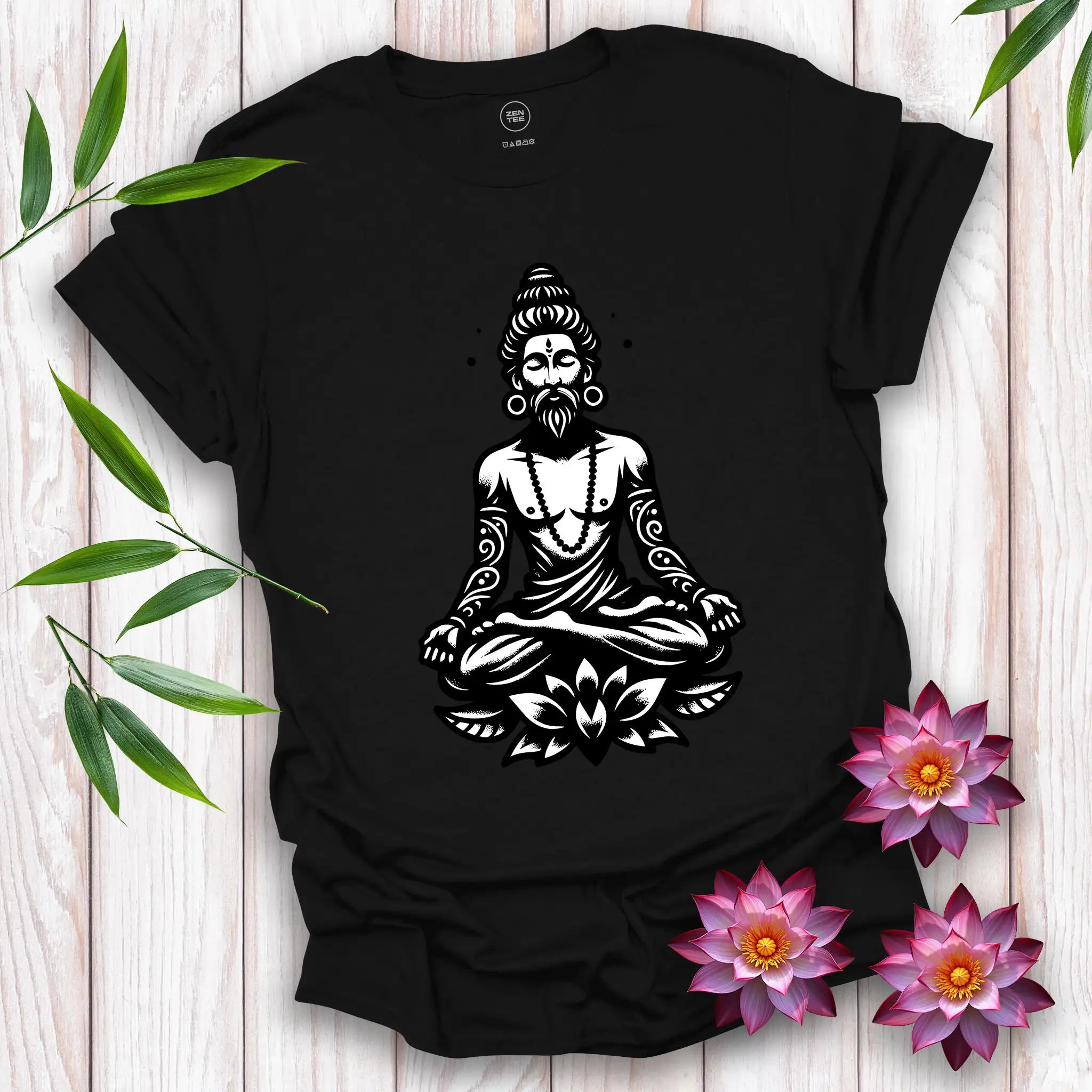 Sacred Lotus Meditation T-Shirt
