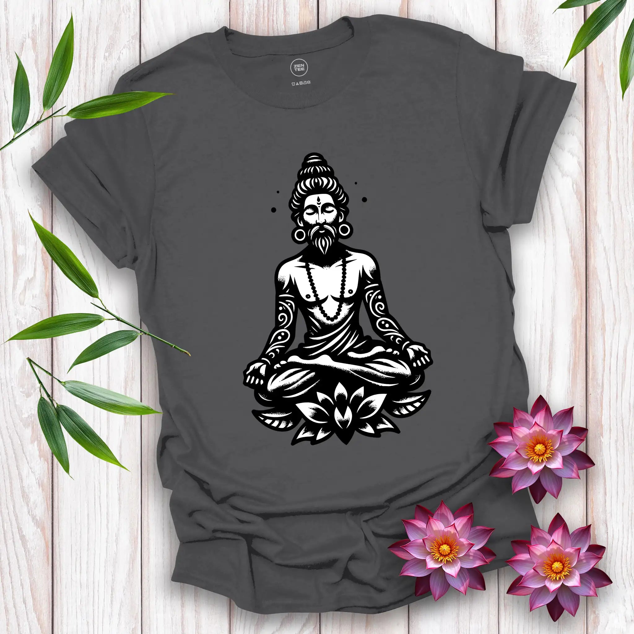 Sacred Lotus Meditation T-Shirt