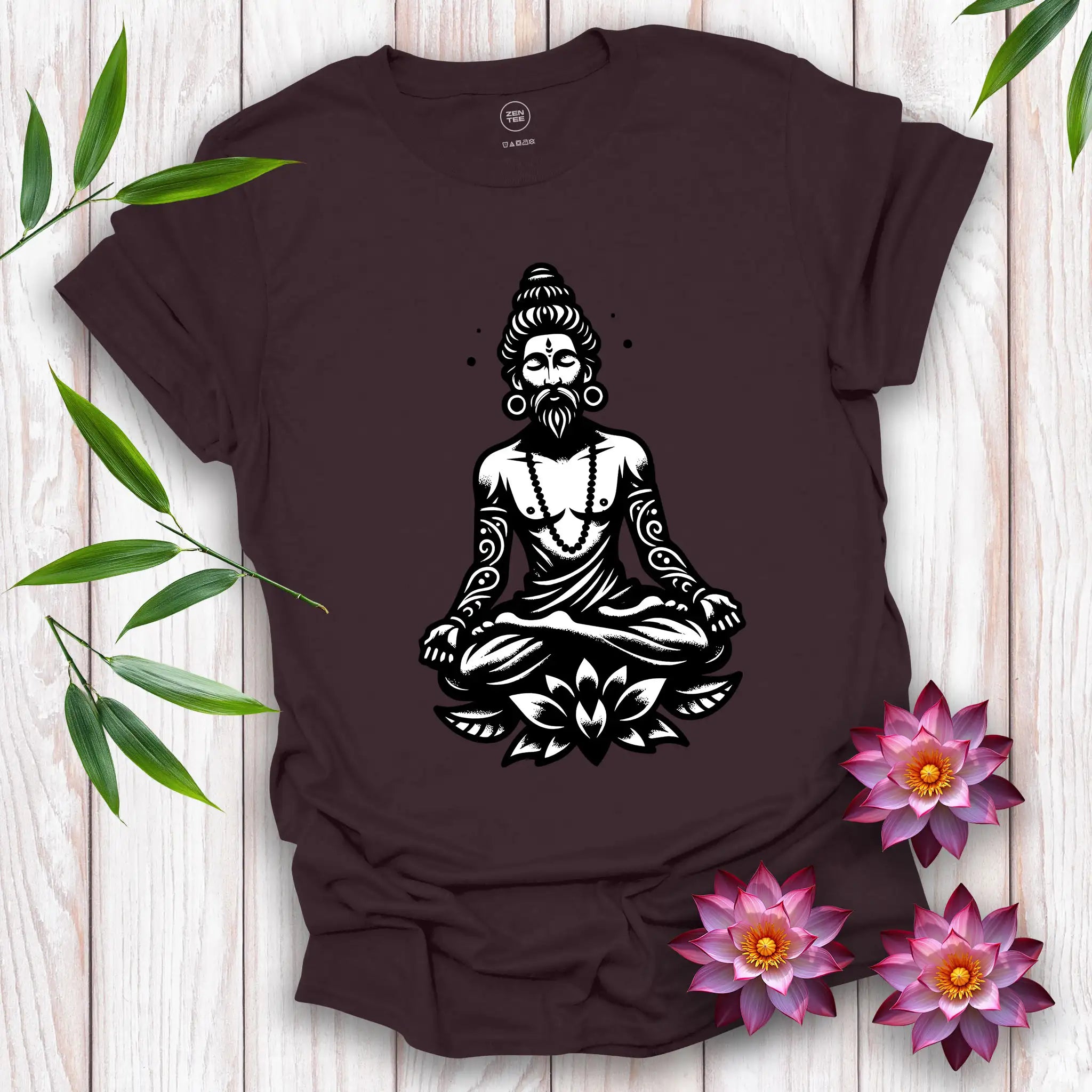 Sacred Lotus Meditation T-Shirt