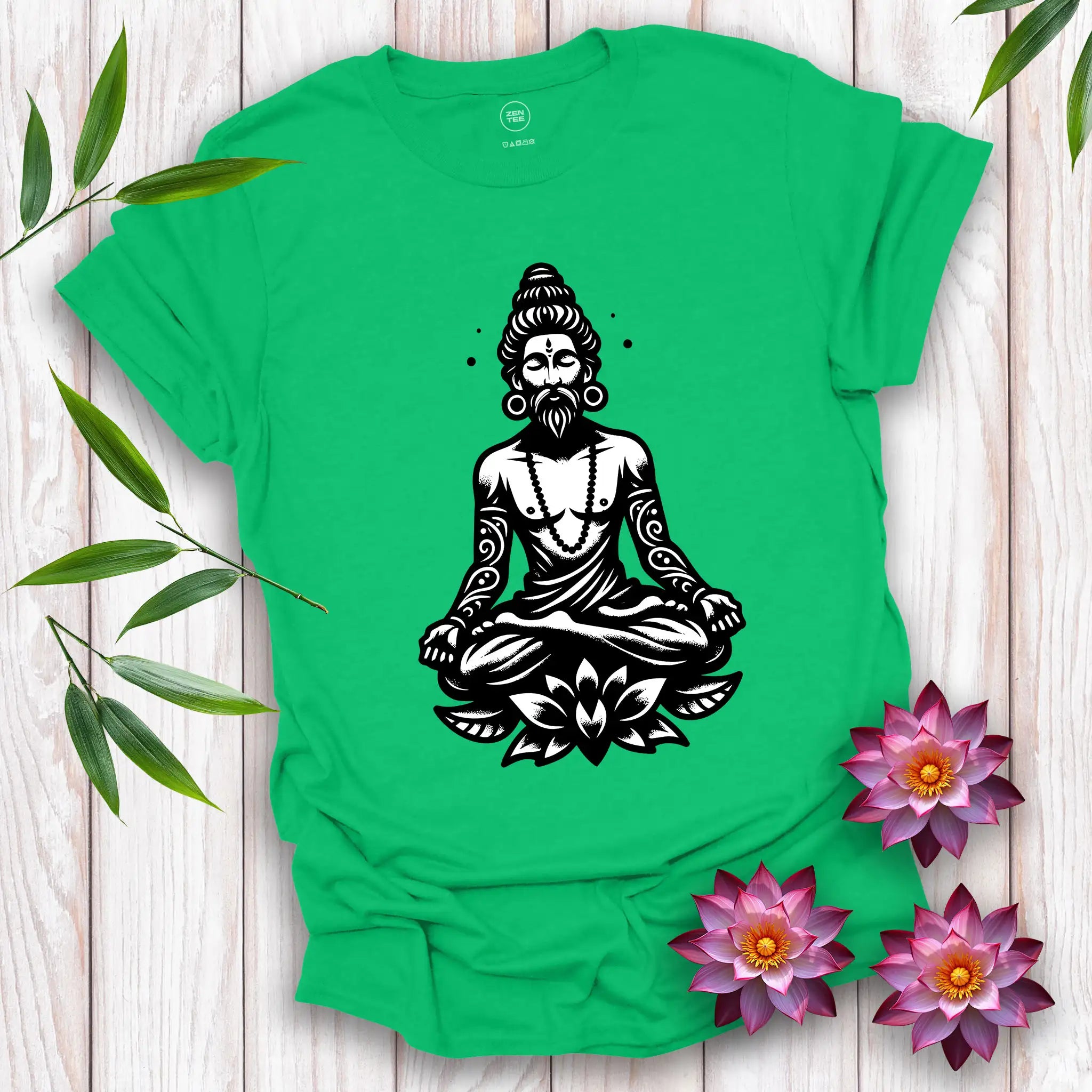 Sacred Lotus Meditation T-Shirt