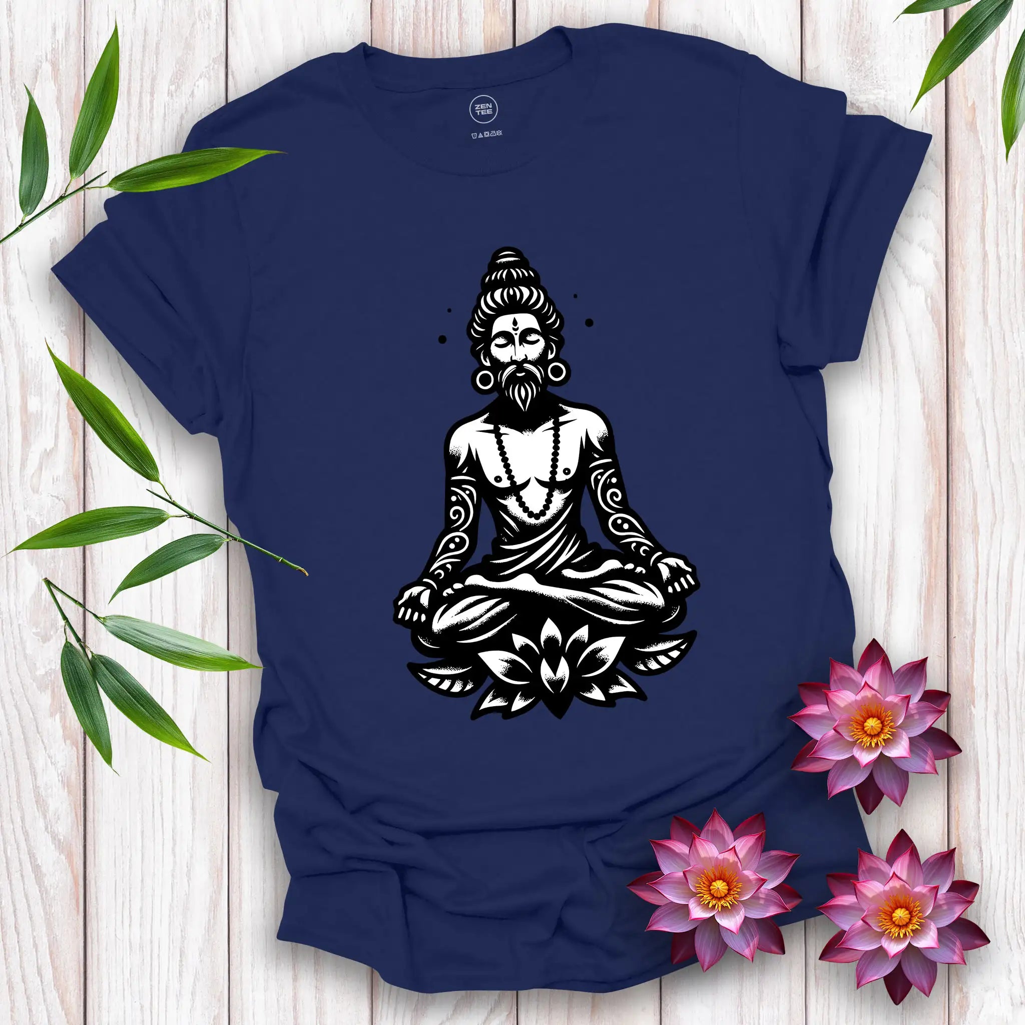 Sacred Lotus Meditation T-Shirt