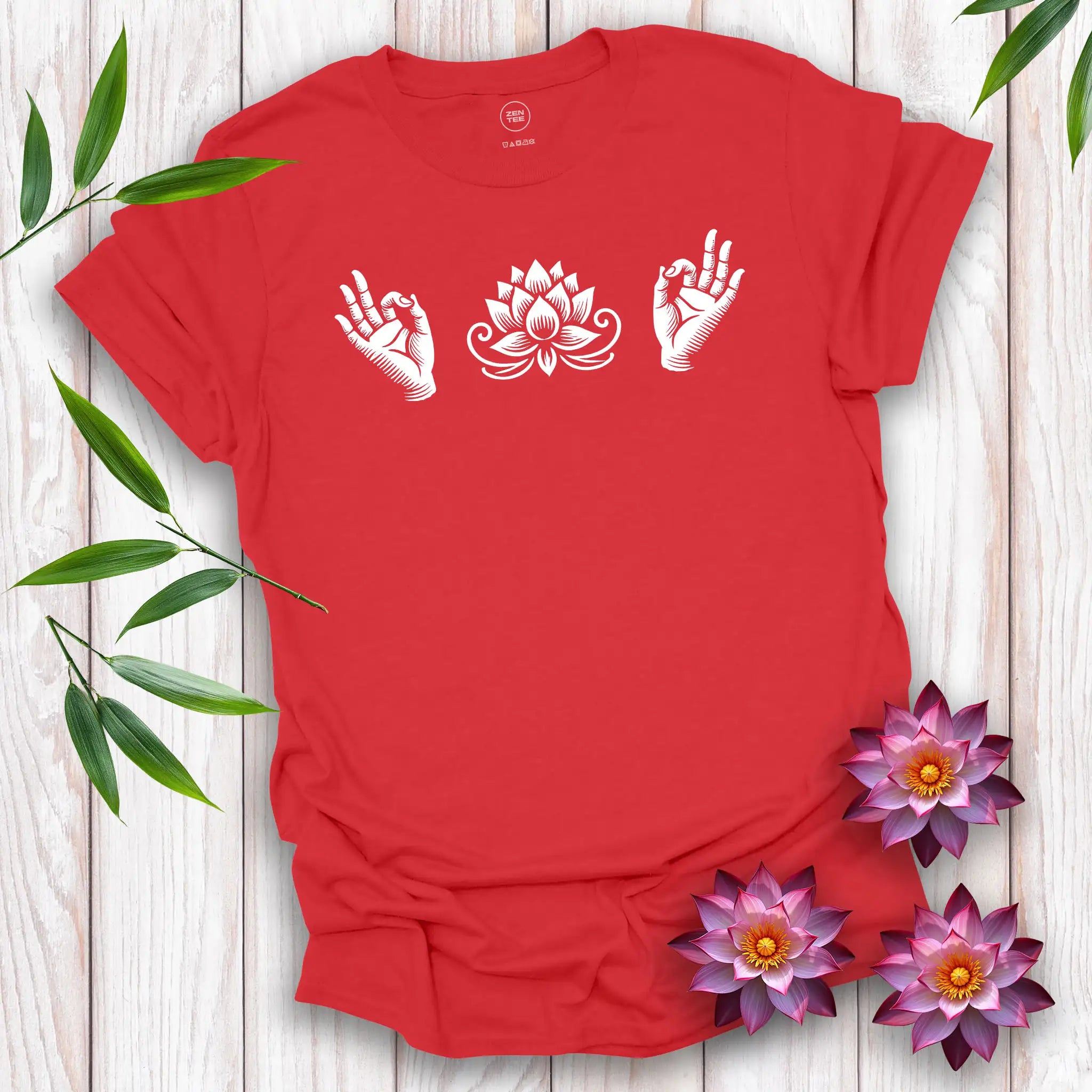 Sacred Lotus Mudra T-Shirt