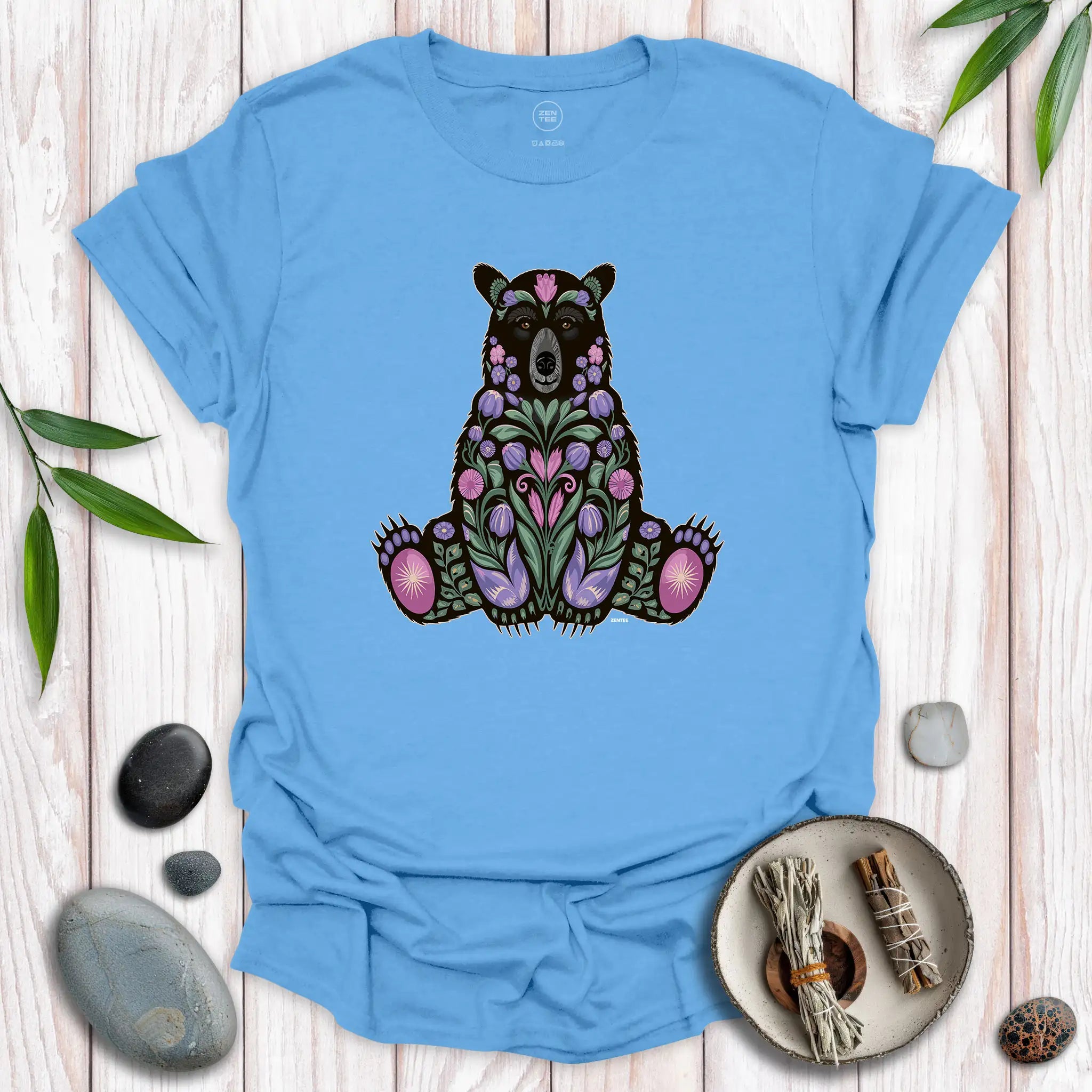 Sitting Black Bear Spirit T-Shirt