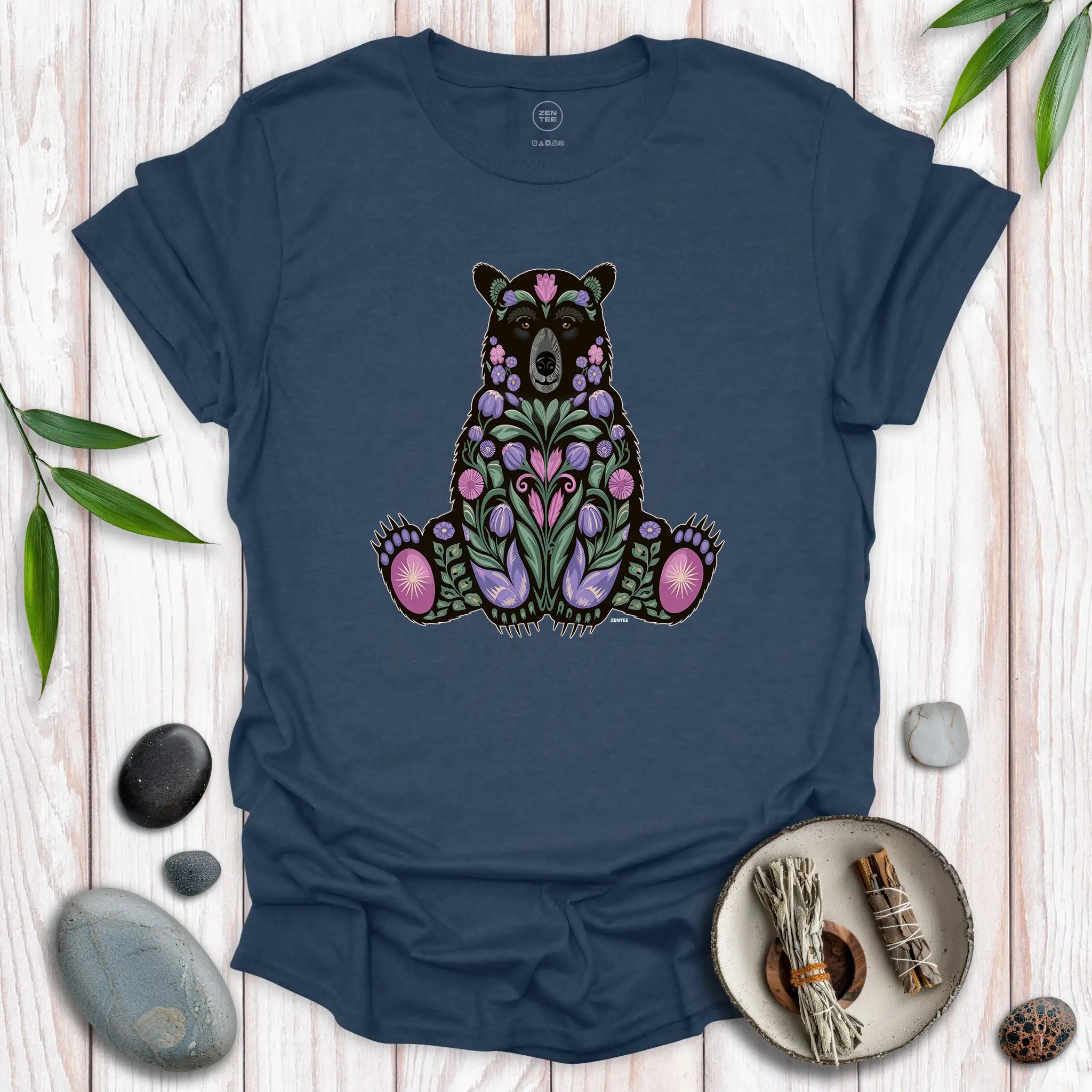 Sitting Black Bear Spirit T-Shirt