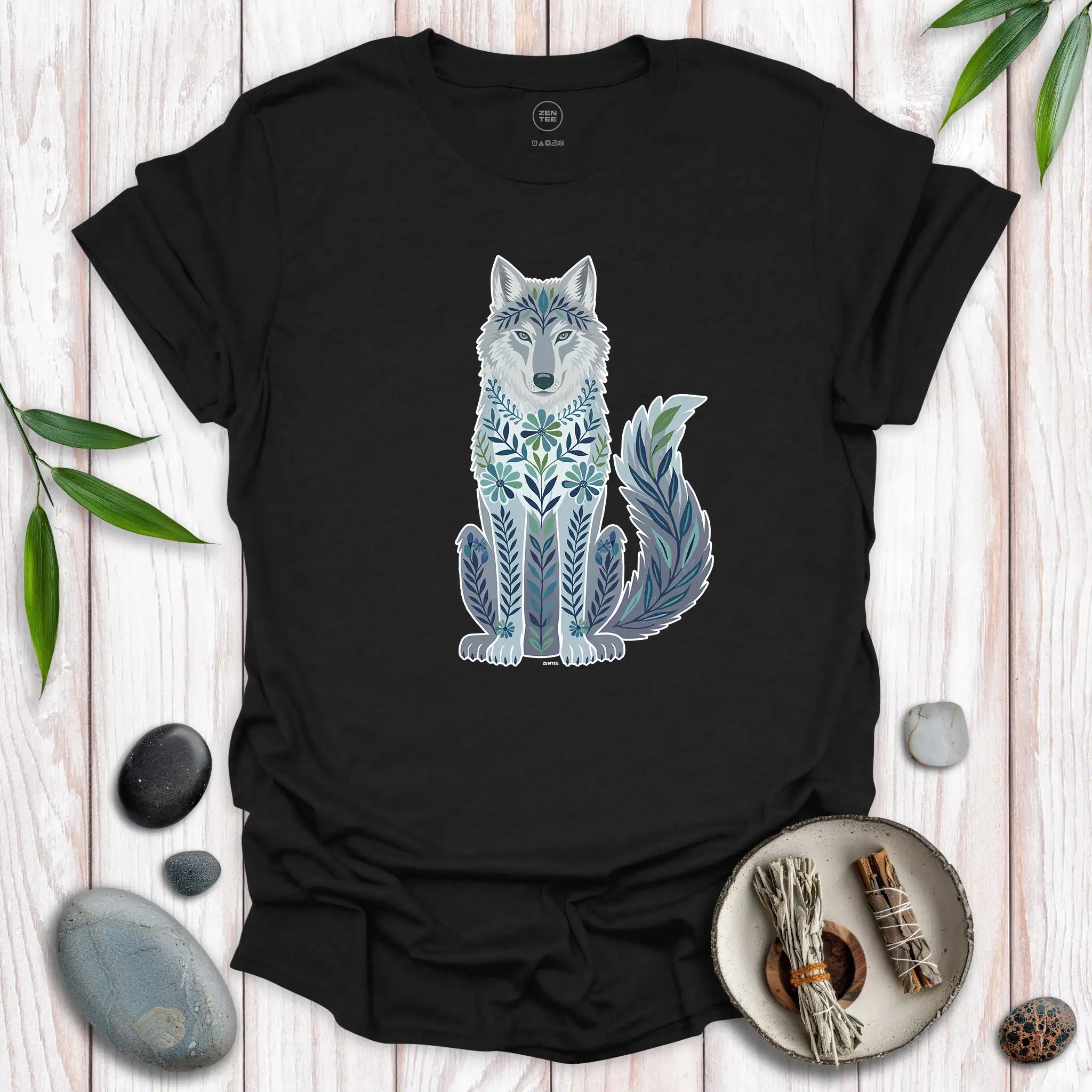 Sitting Wolf Spirit T-Shirt