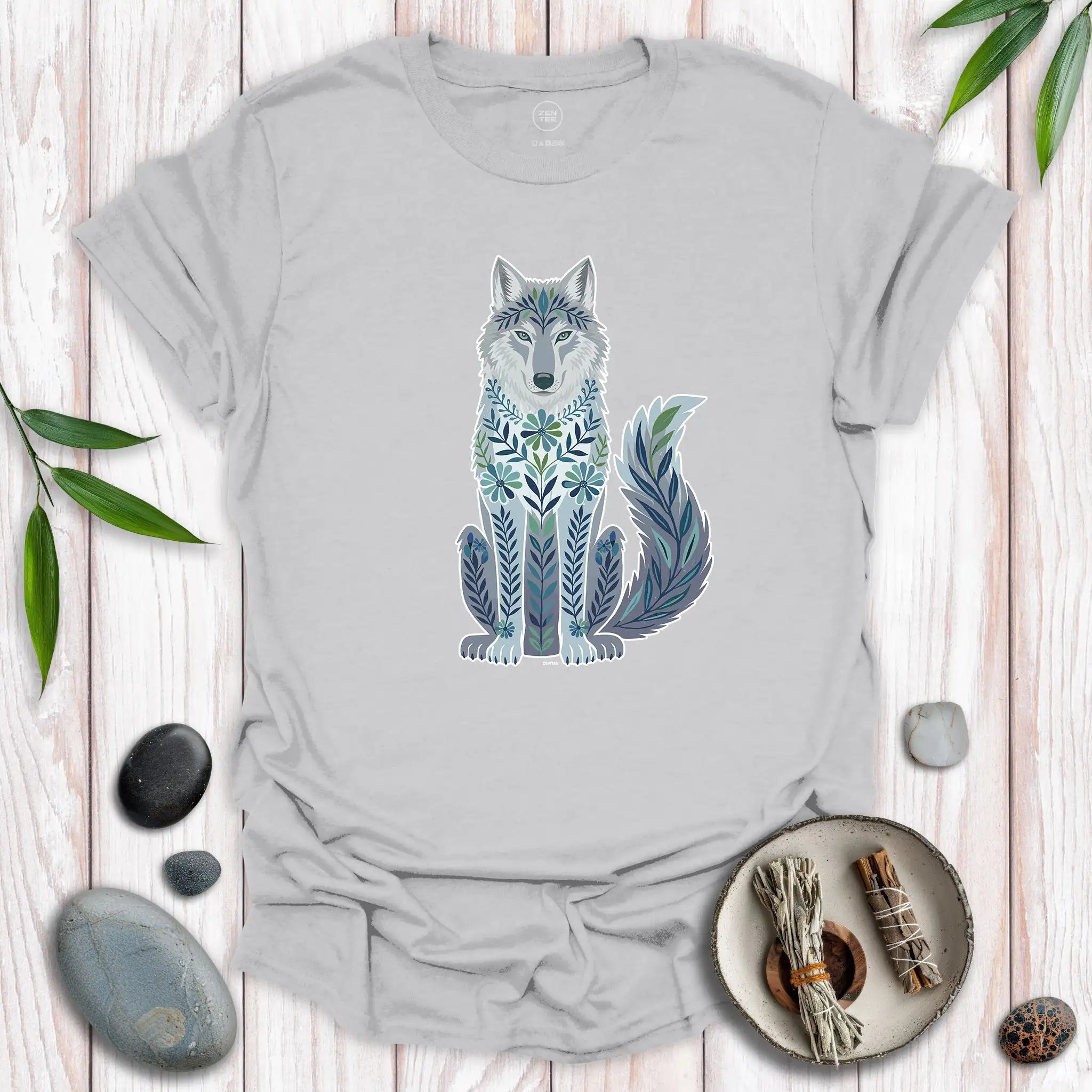Sitting Wolf Spirit T-Shirt