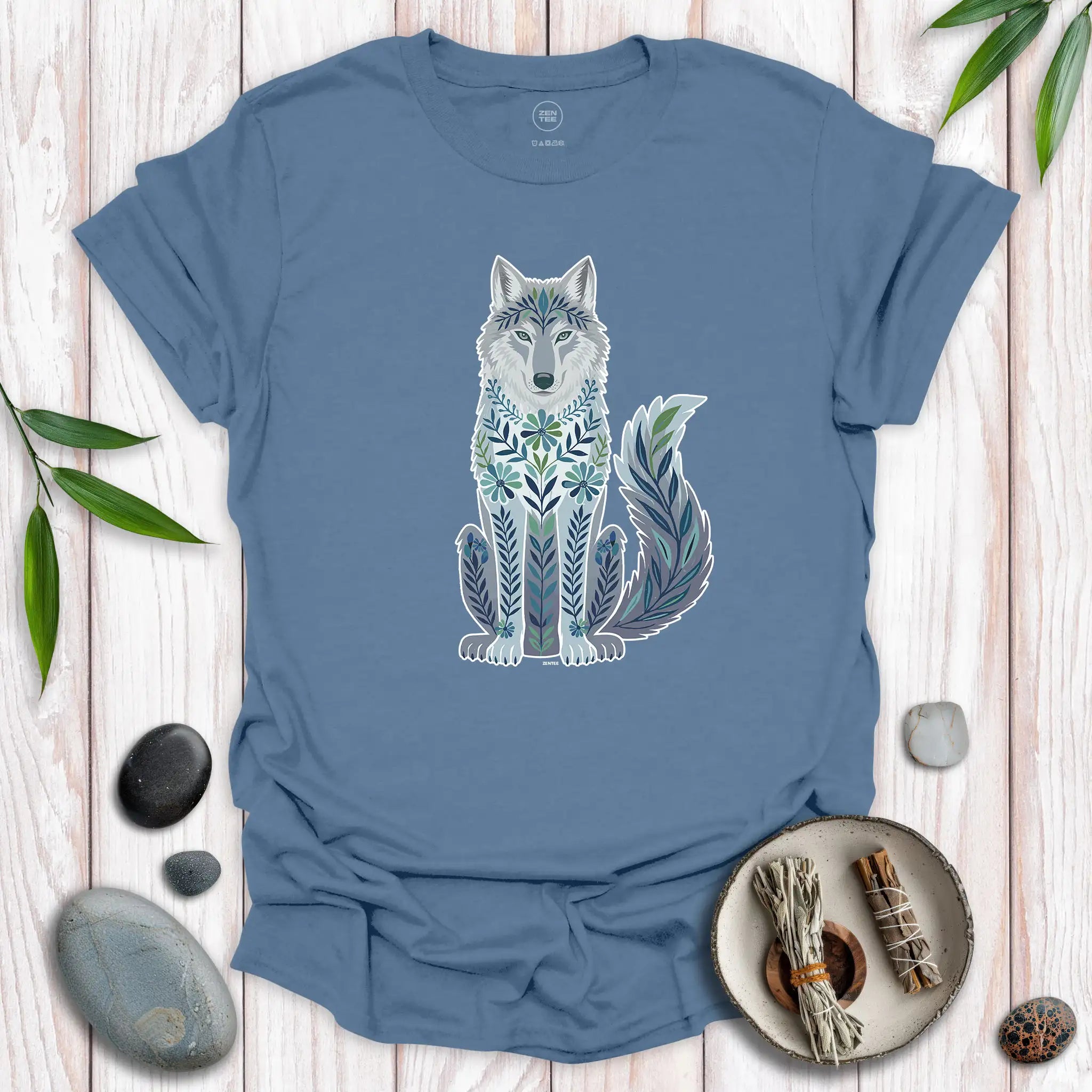Sitting Wolf Spirit T-Shirt