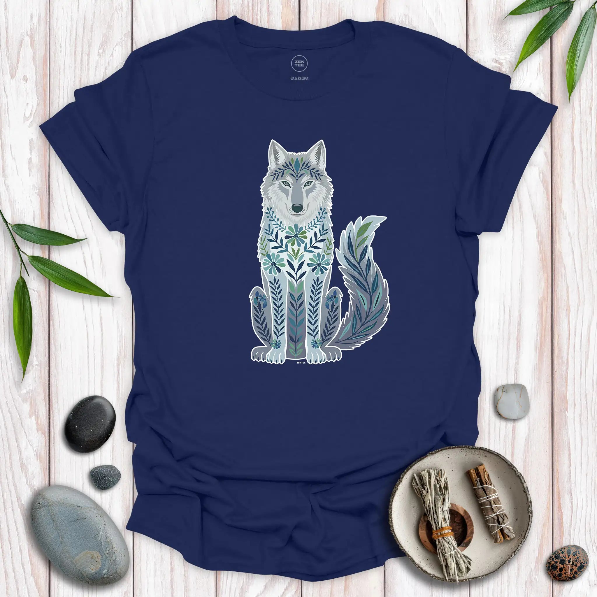 Sitting Wolf Spirit T-Shirt