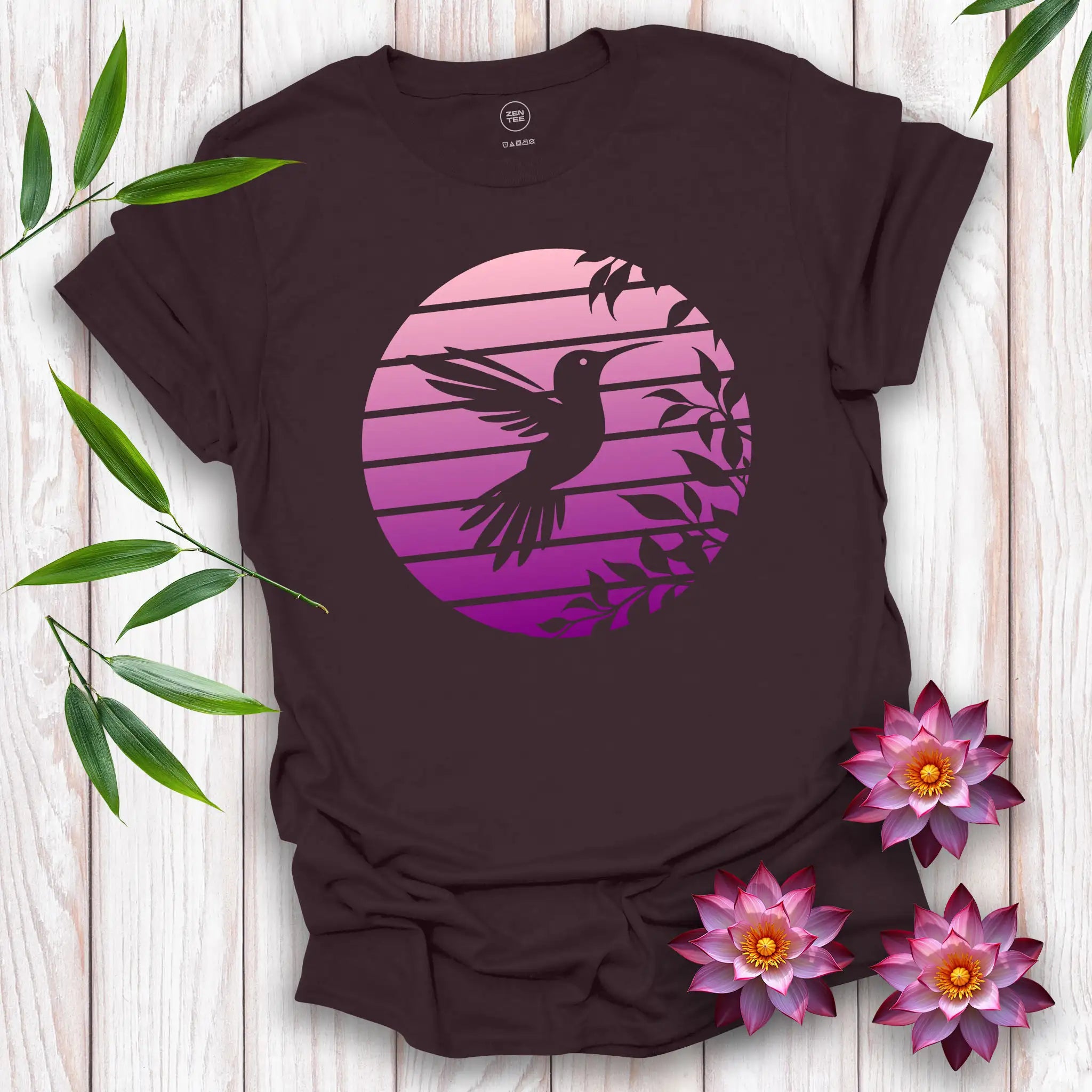 Sunset Hummingbird T-Shirt