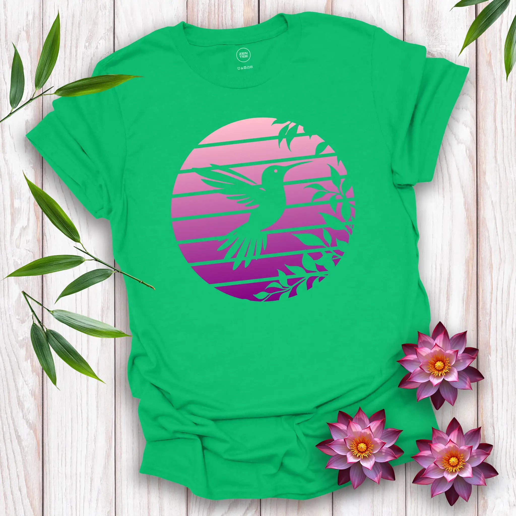 Sunset Hummingbird T-Shirt