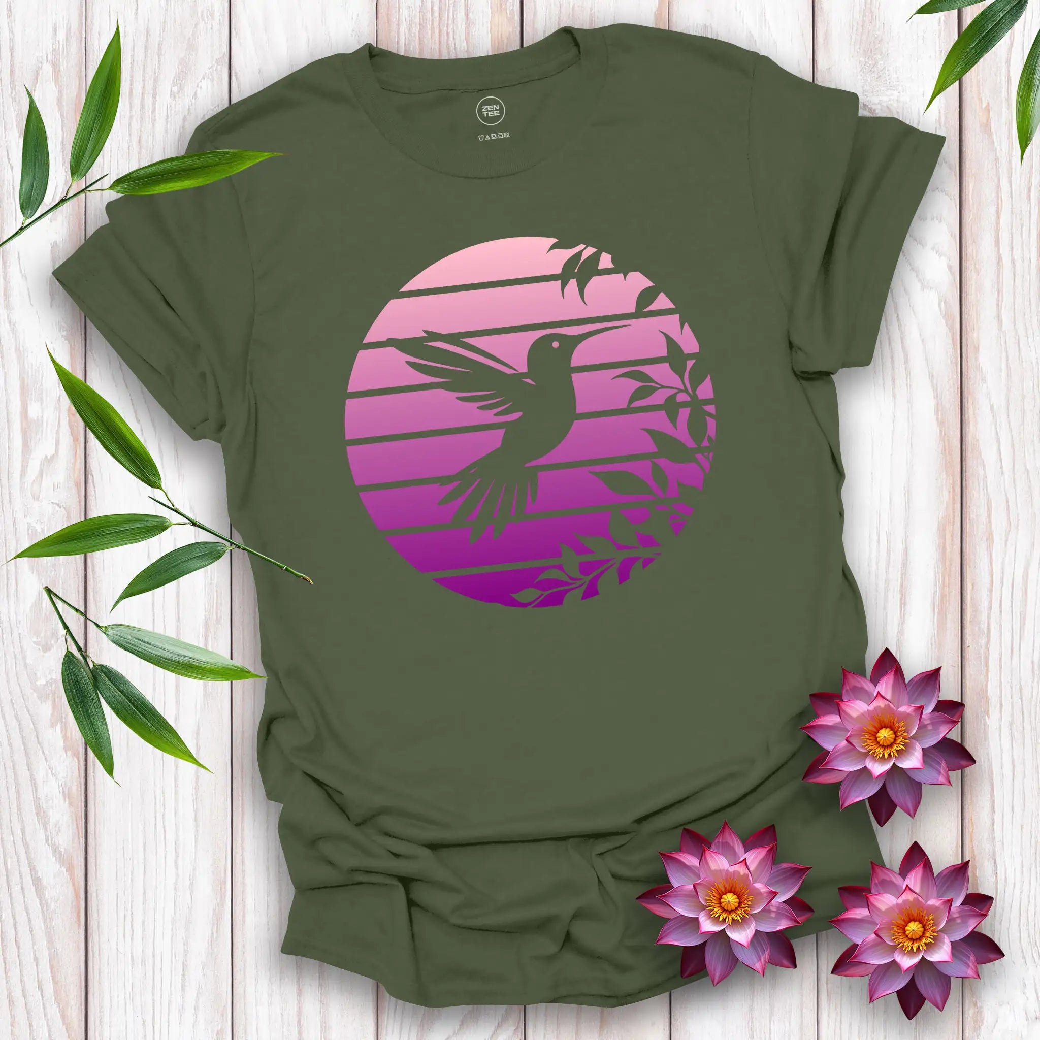 Sunset Hummingbird T-Shirt