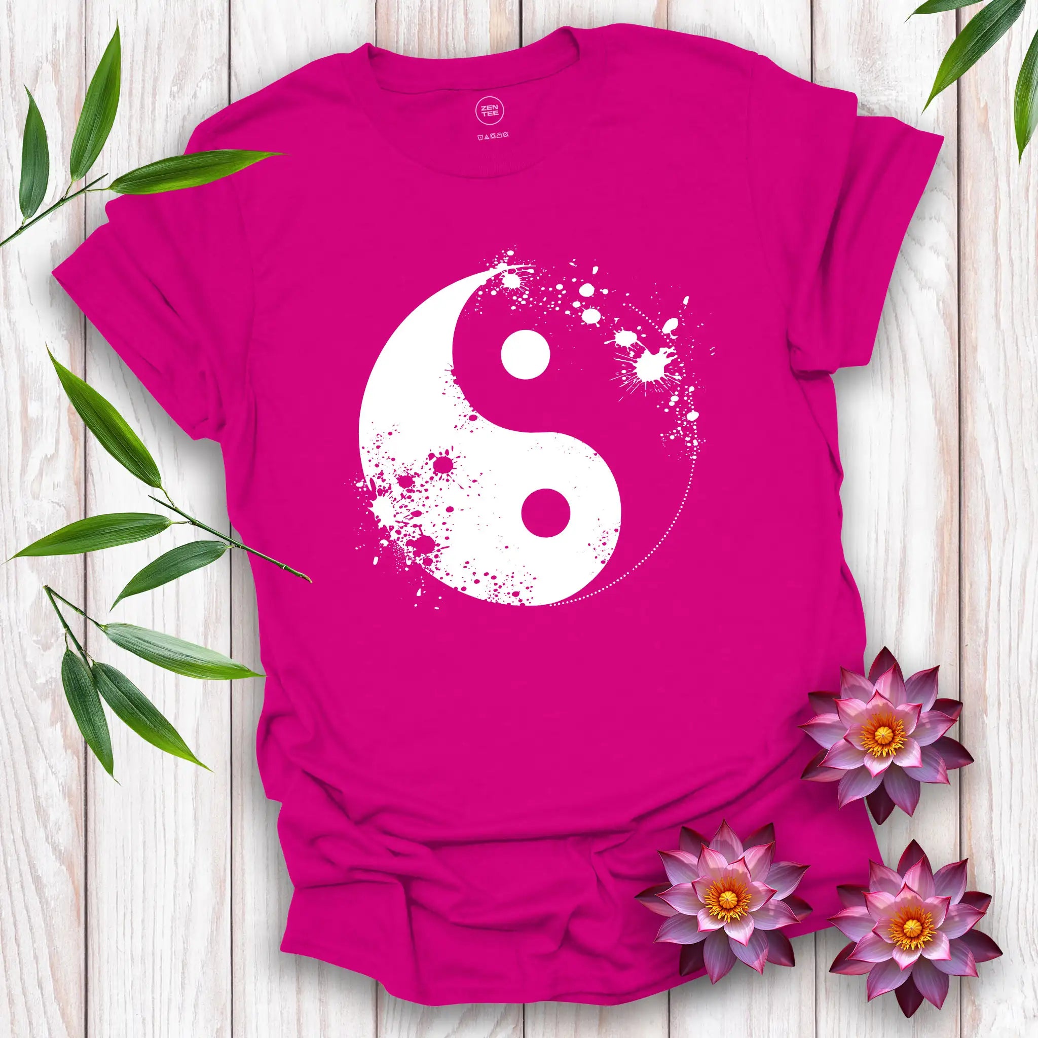 Yin Yang Grunge T-Shirt