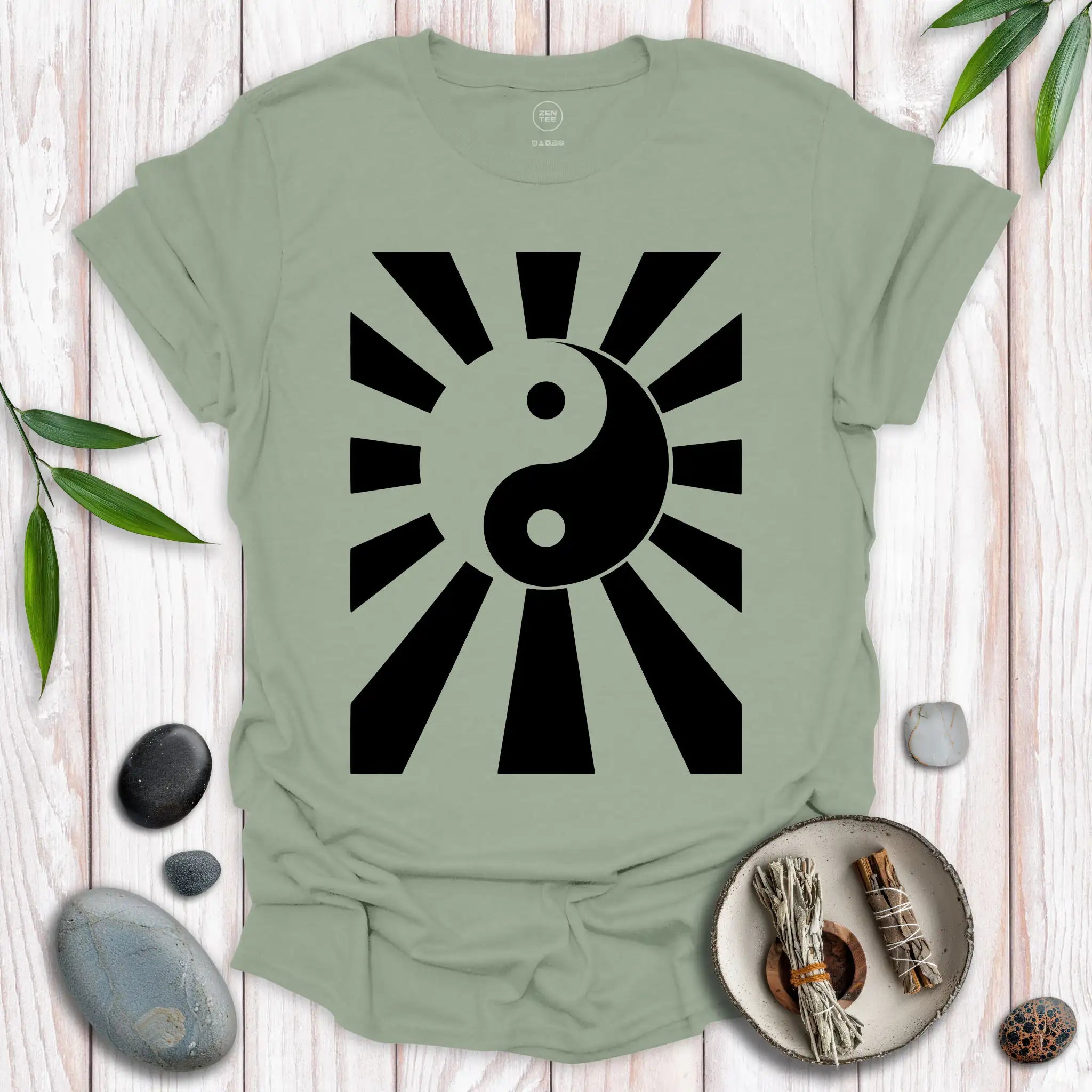 Yin Yang Sunburst T-Shirt