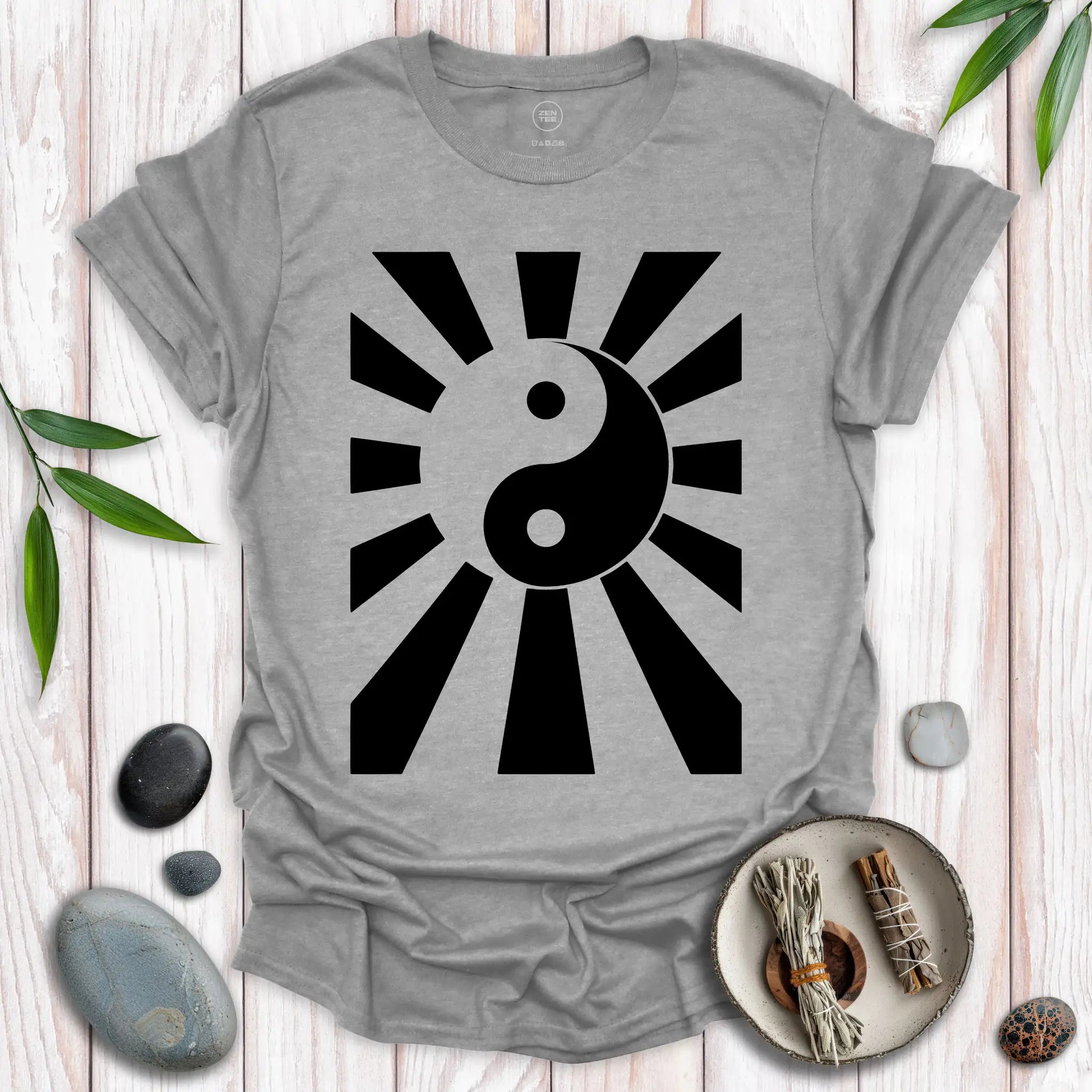 Yin Yang Sunburst T-Shirt