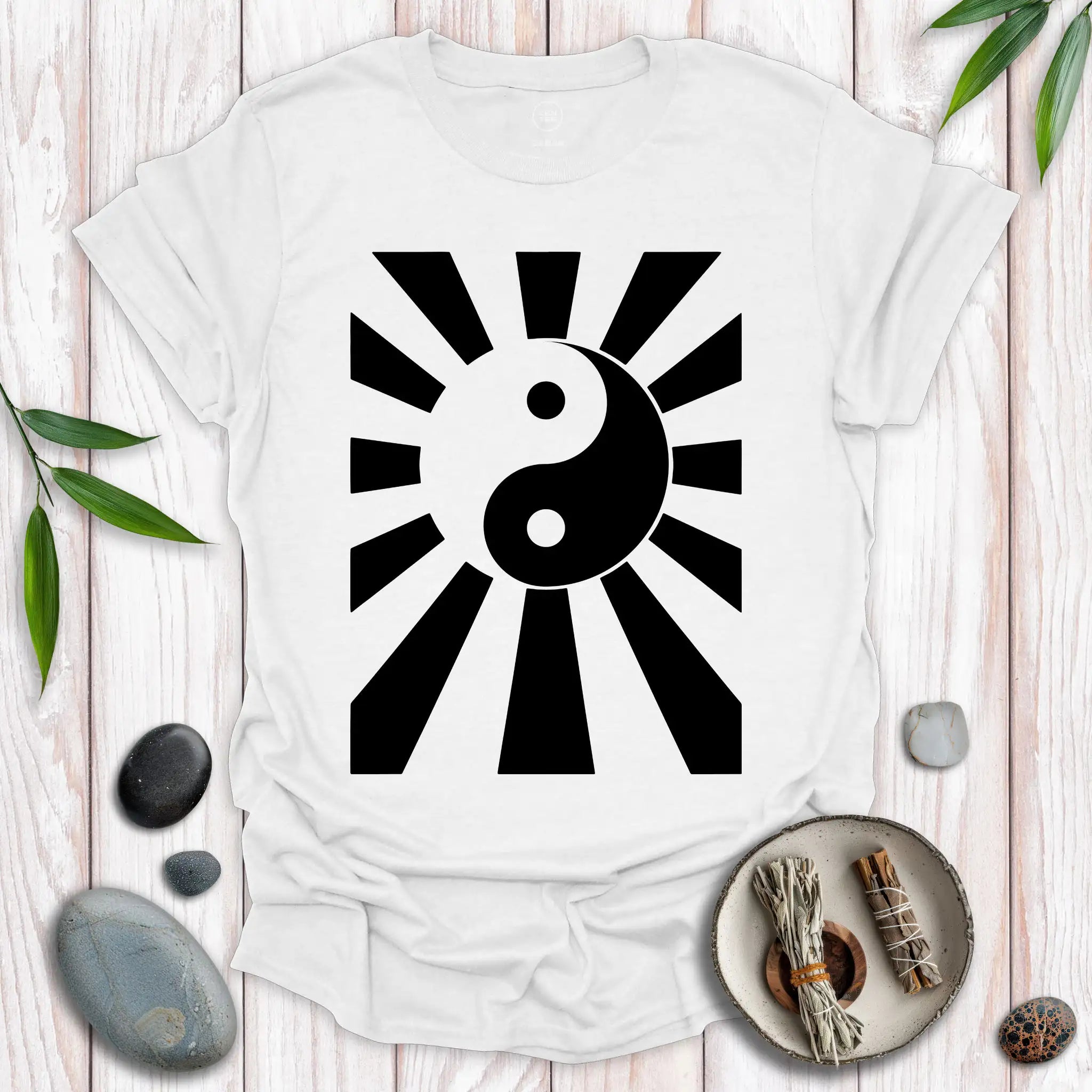 Yin Yang Sunburst T-Shirt
