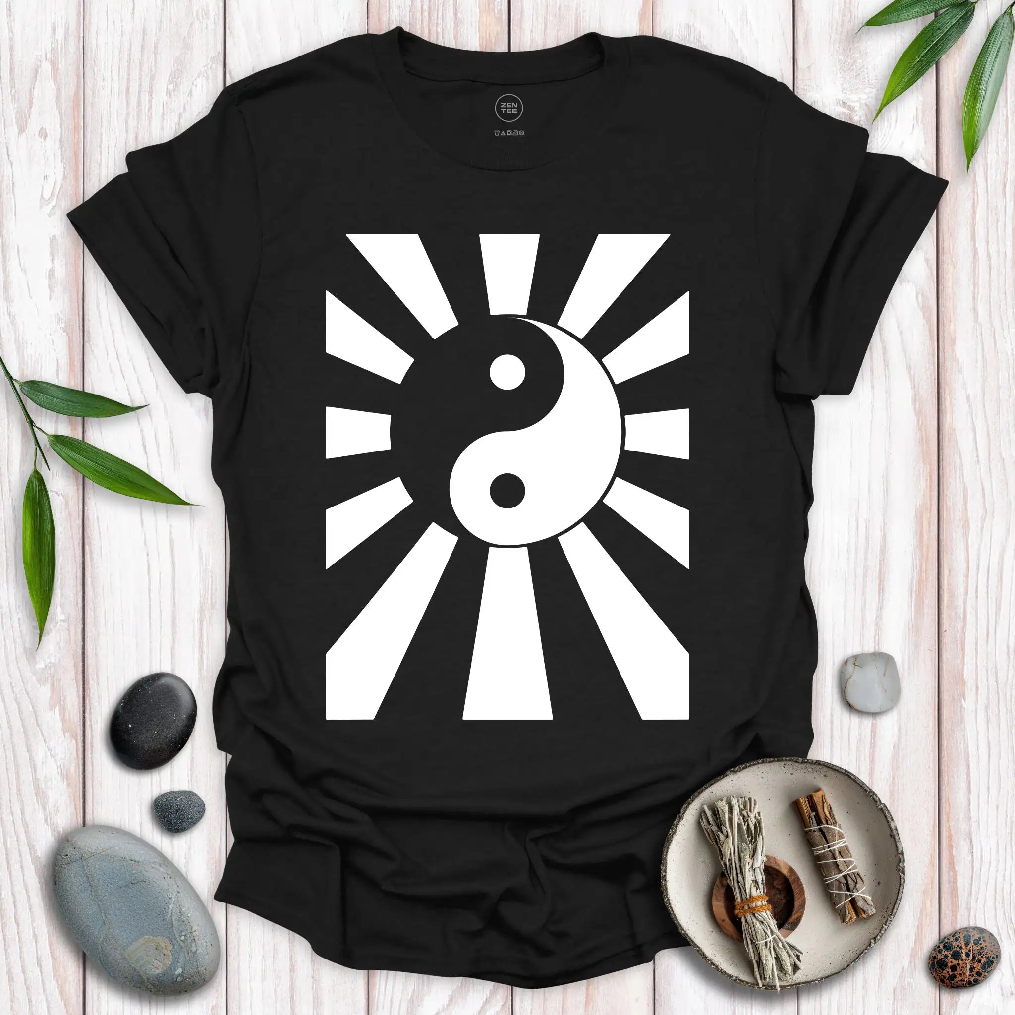 Yin Yang Sunburst T-Shirt
