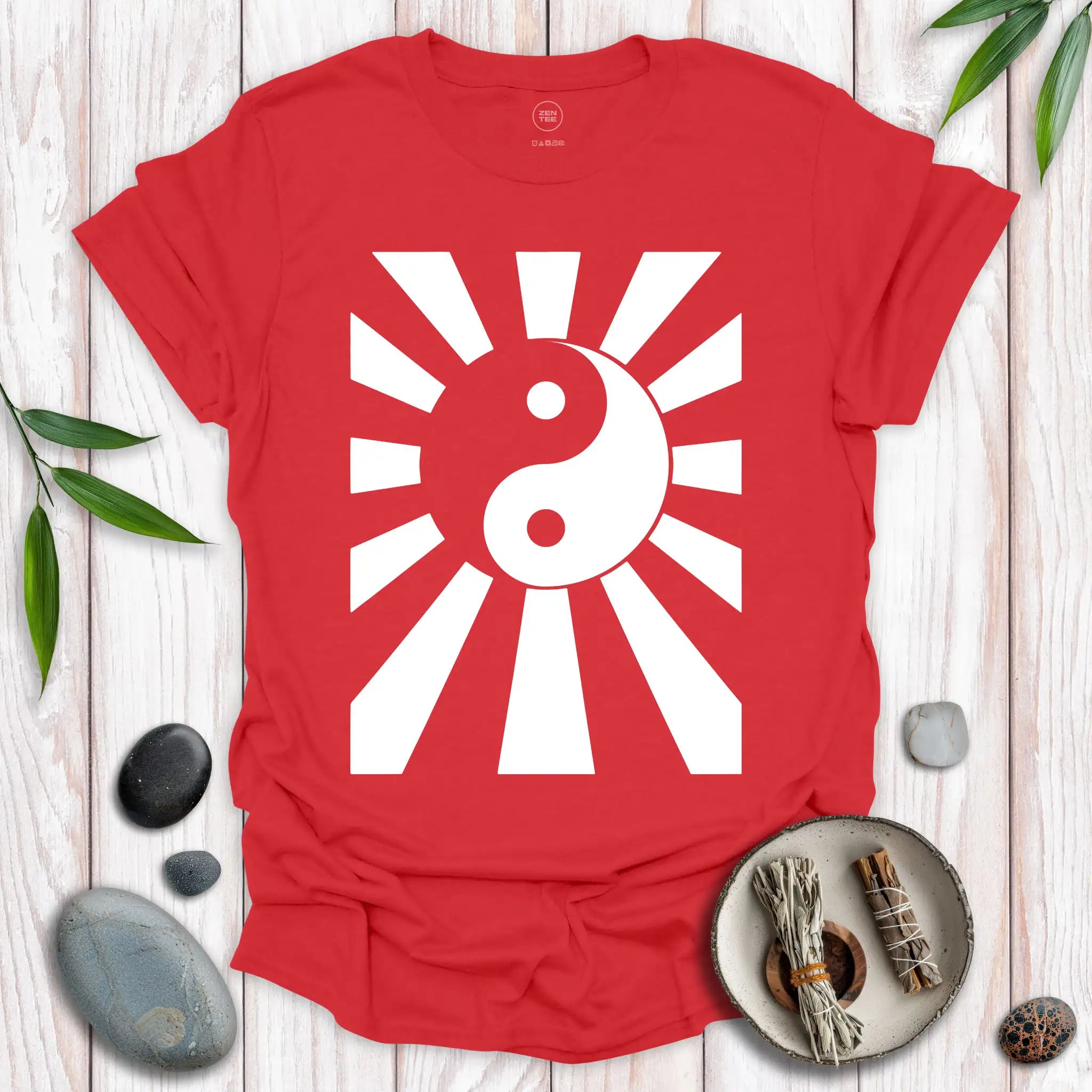 Yin Yang Sunburst T-Shirt