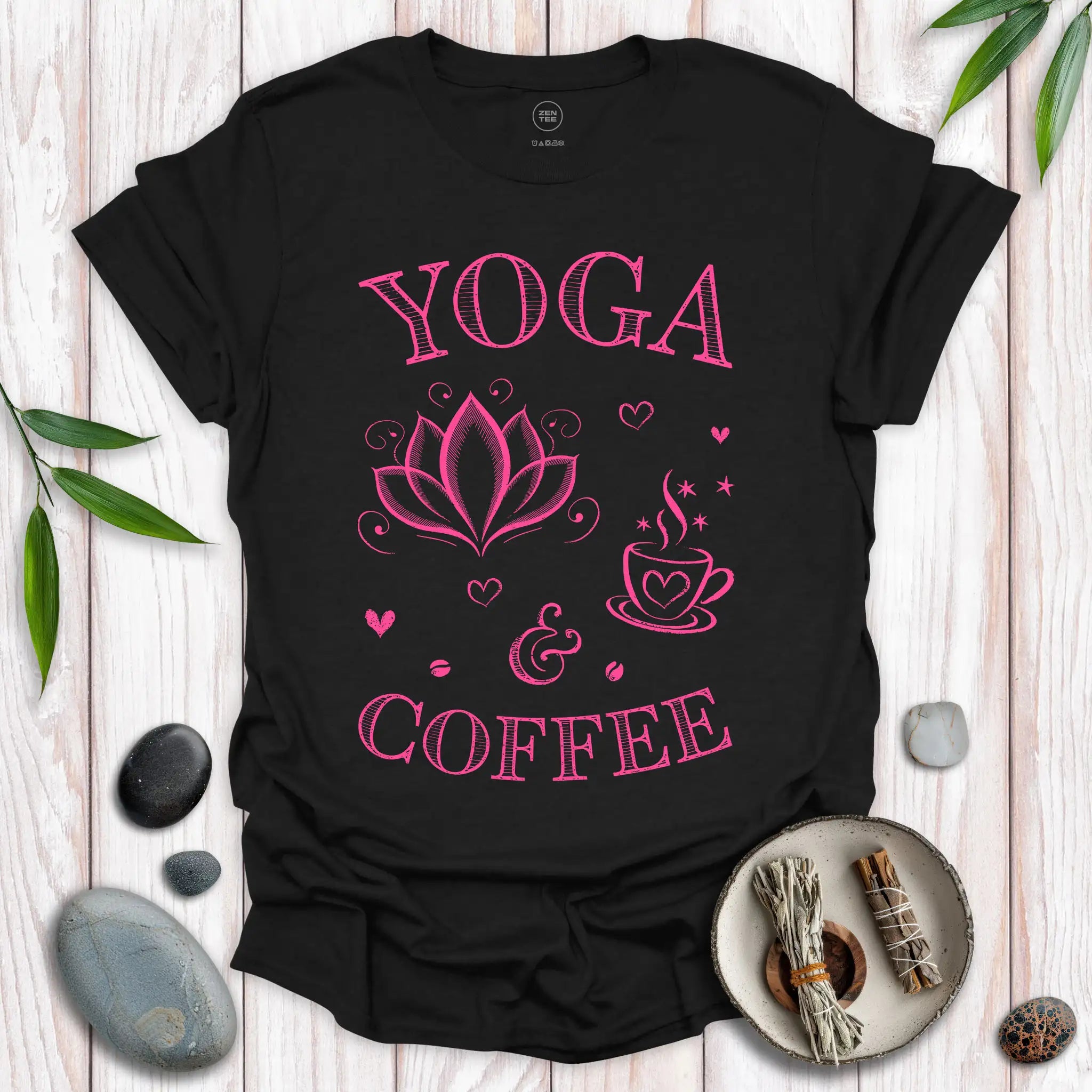 Yoga and Coffee T-Shirt