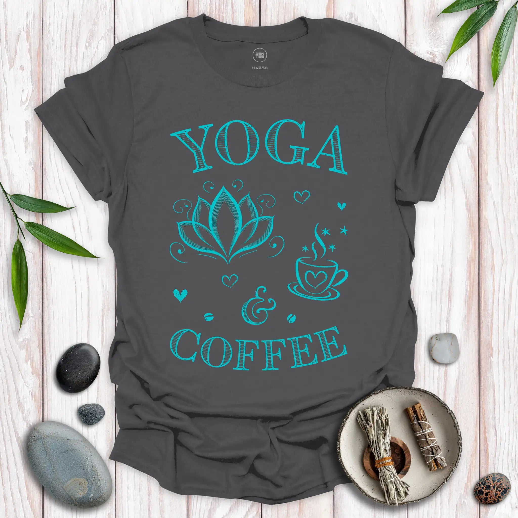 Yoga and Coffee T-Shirt
