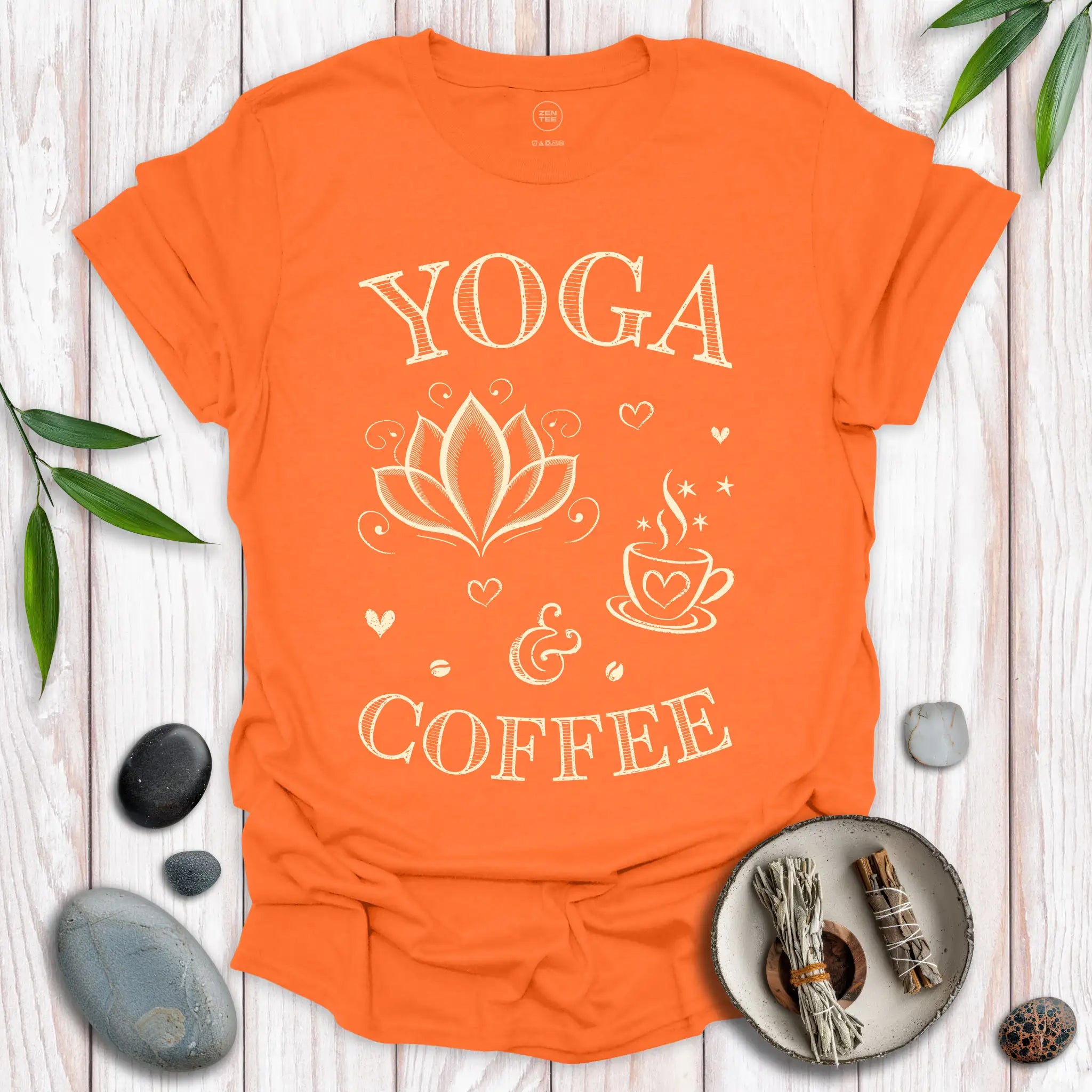 Yoga and Coffee T-Shirt