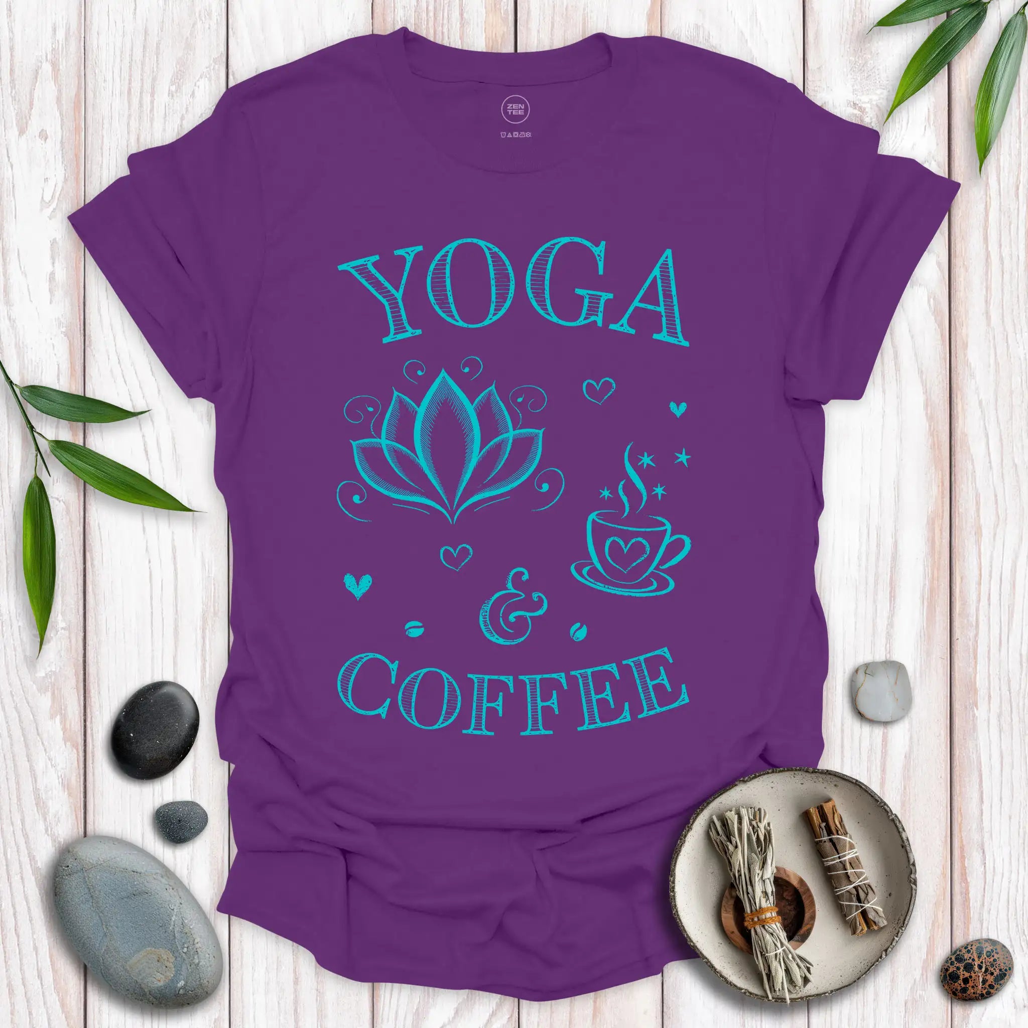 Yoga and Coffee T-Shirt