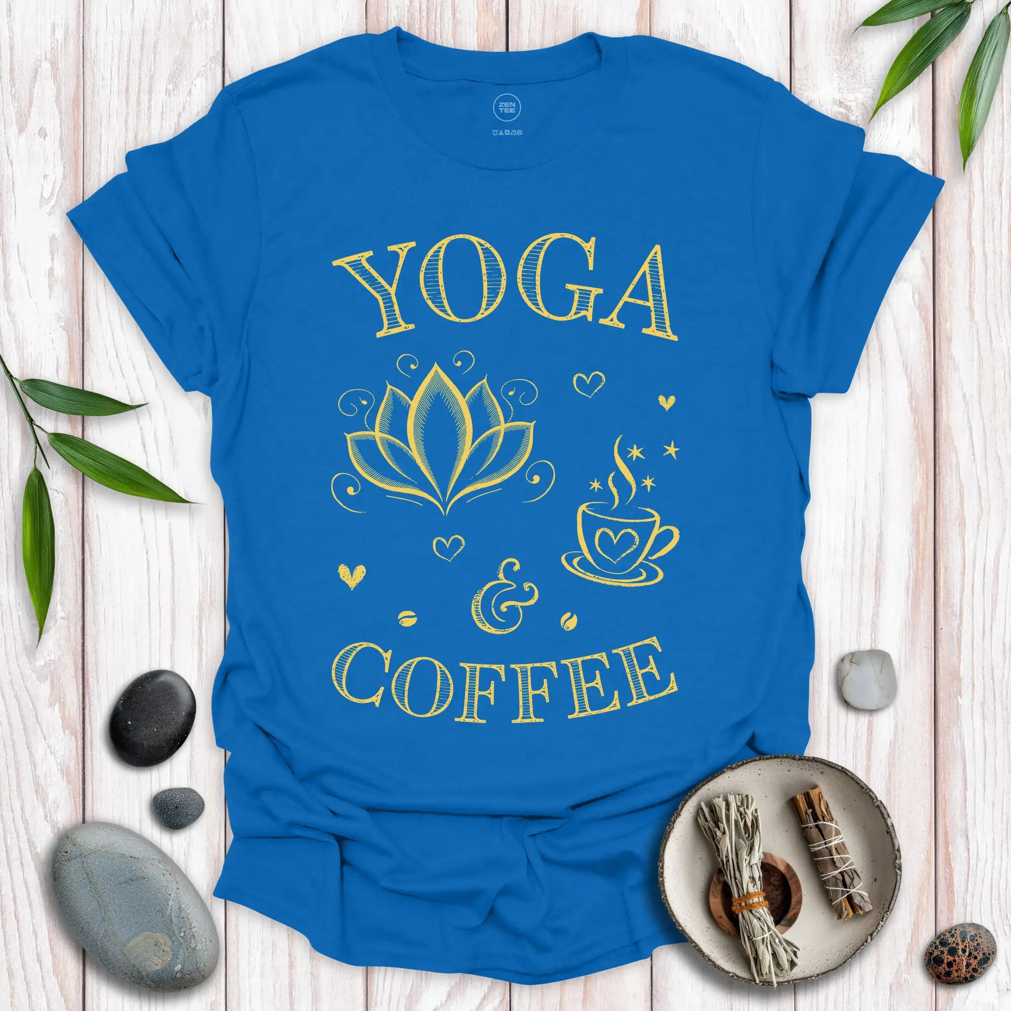 Yoga and Coffee T-Shirt