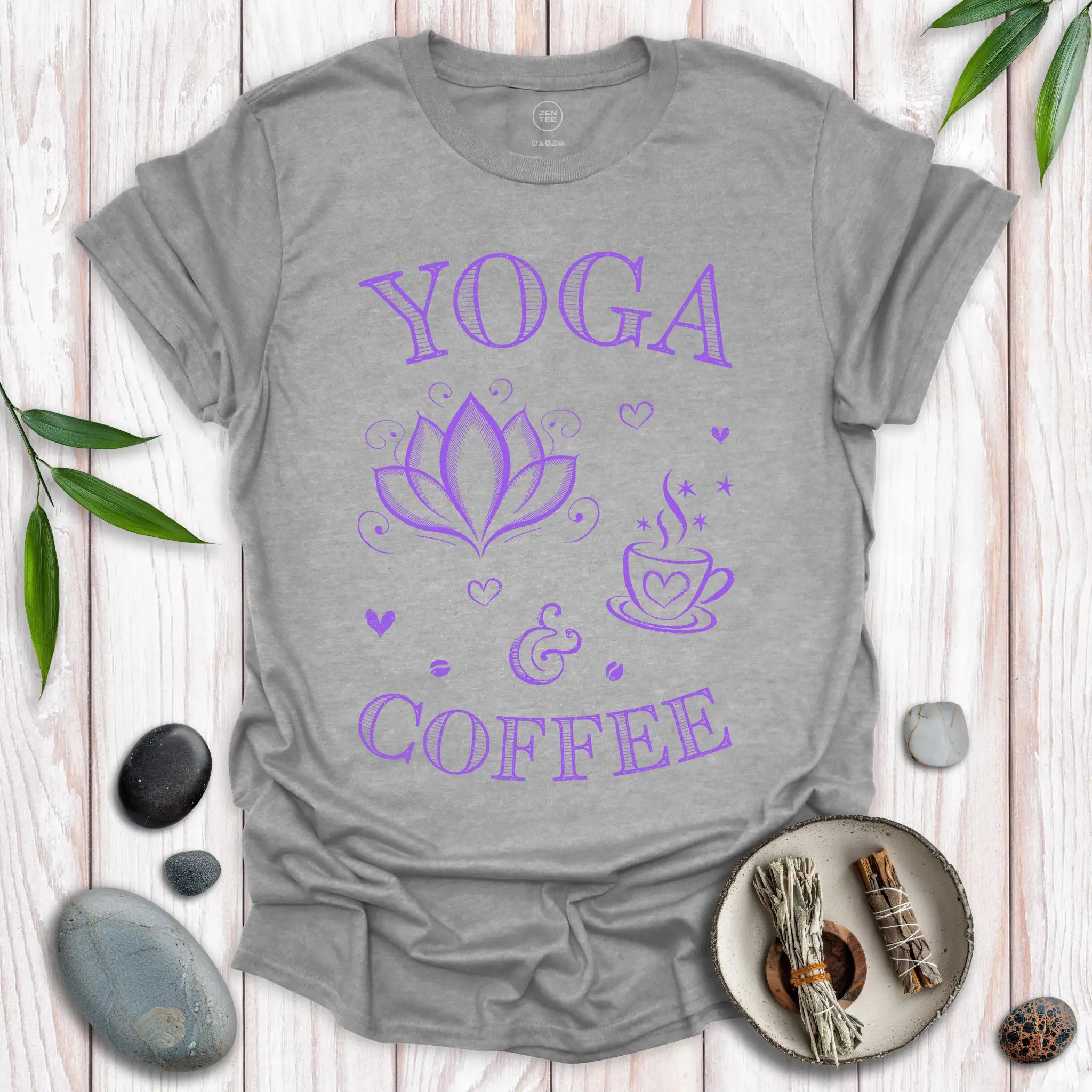 Yoga and Coffee T-Shirt