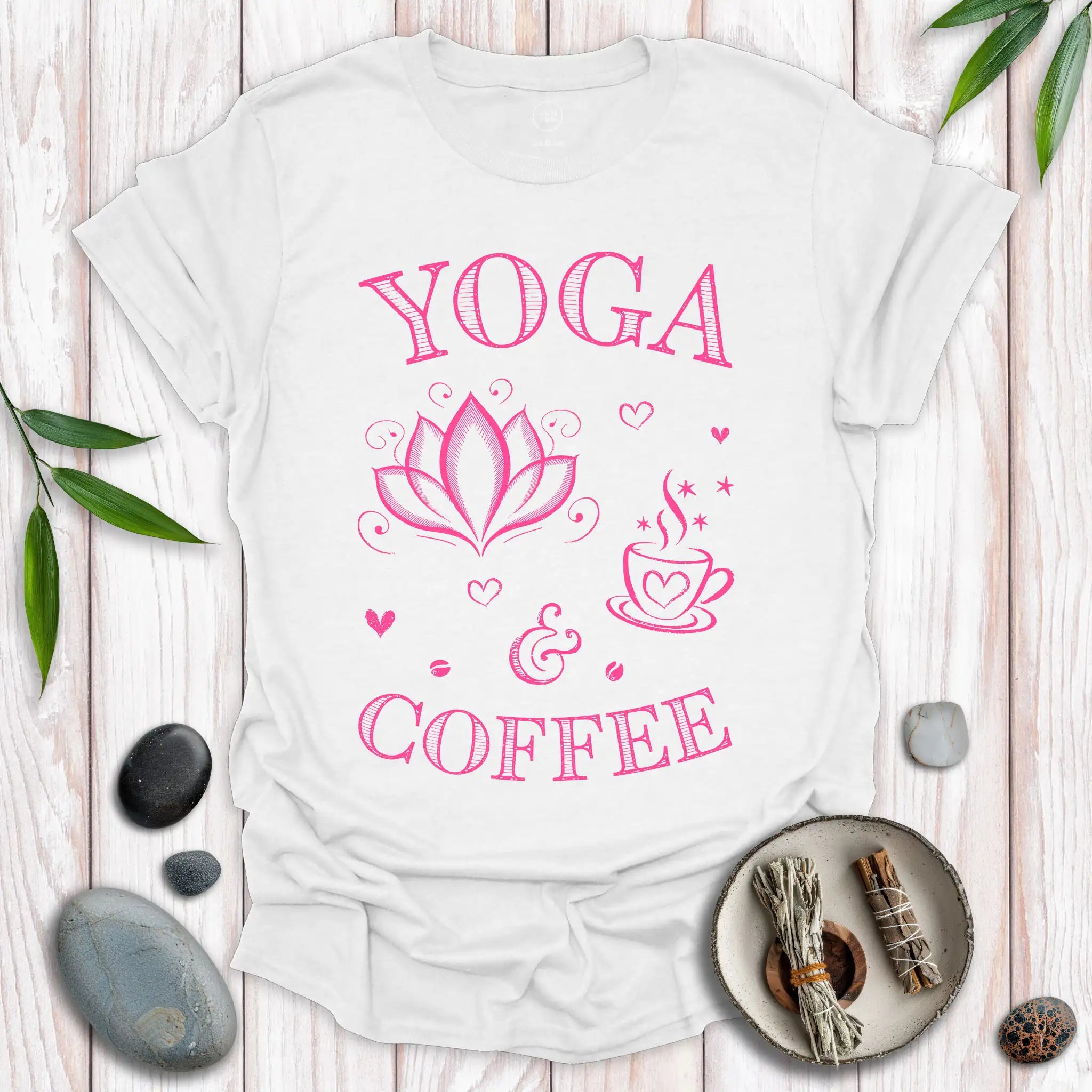 Yoga and Coffee T-Shirt