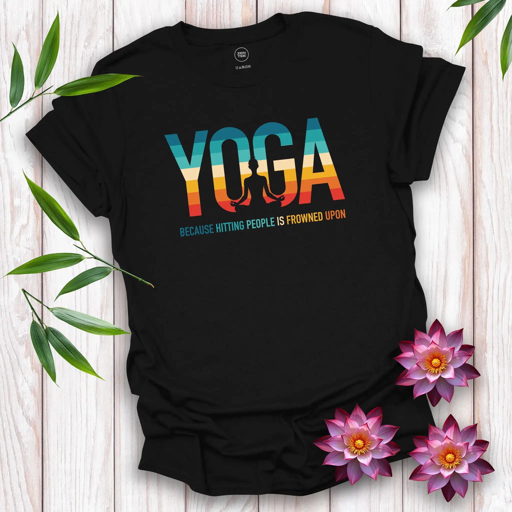 Yoga Because... T-Shirt