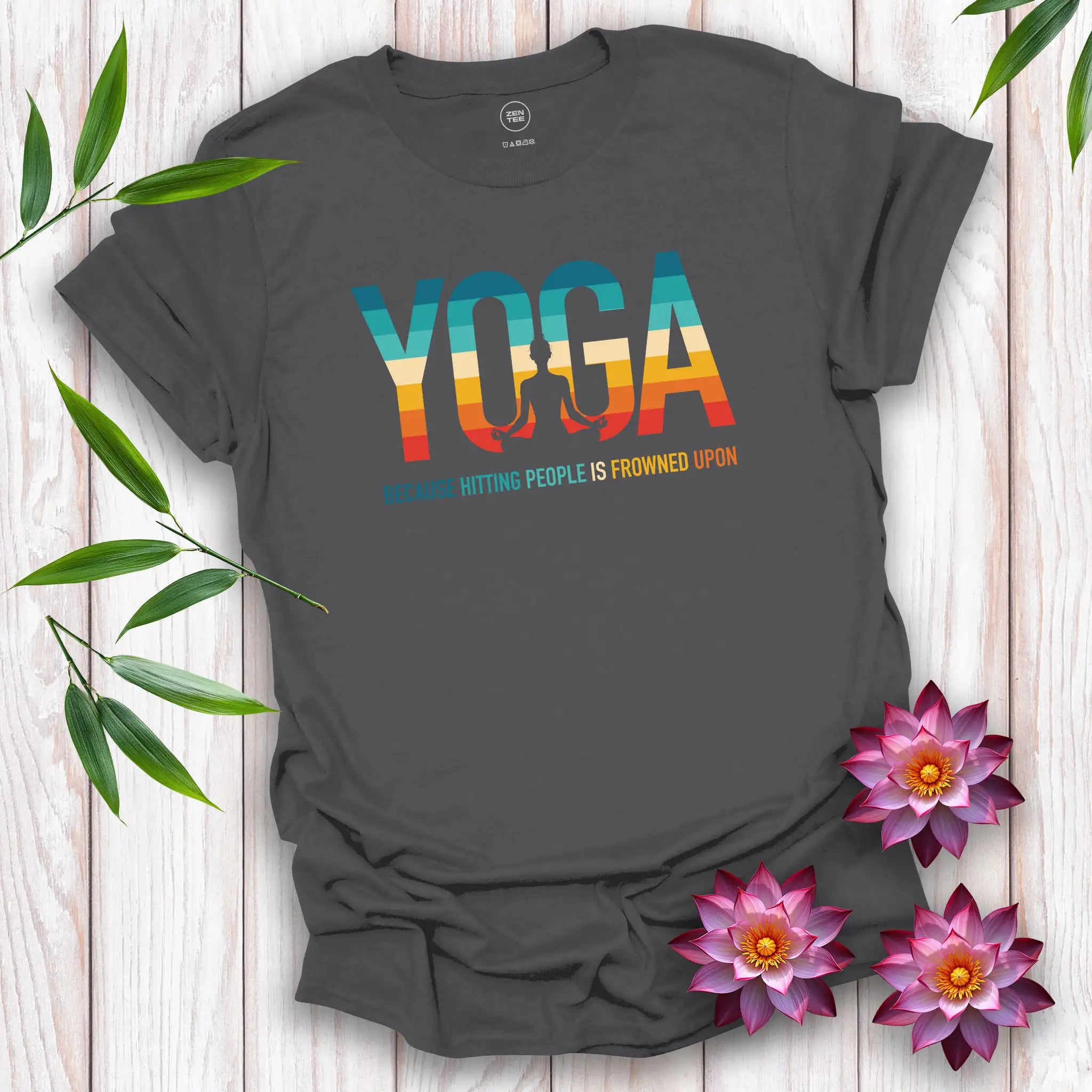 Yoga Because... T-Shirt