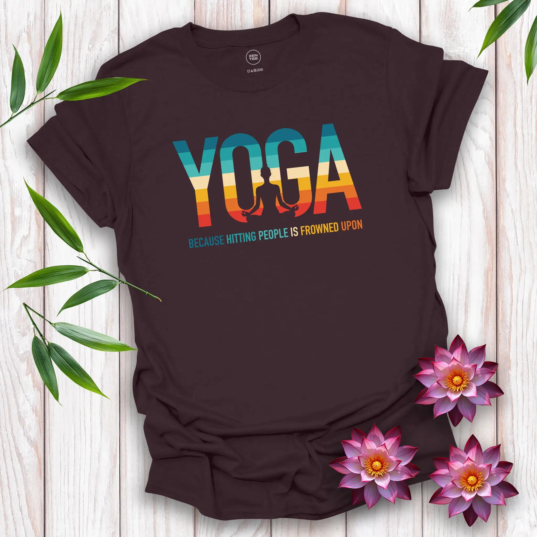 Yoga Because... T-Shirt