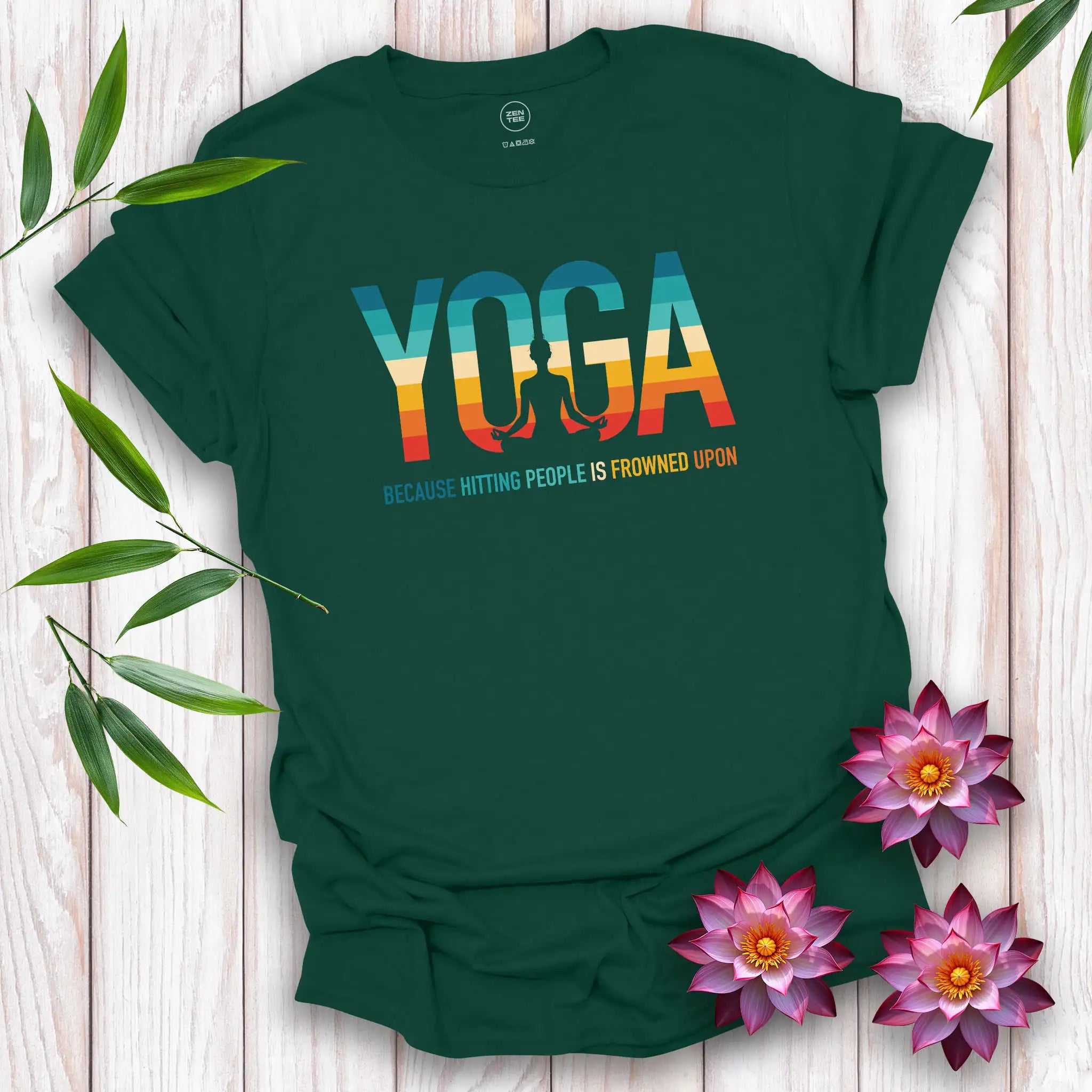 Yoga Because... T-Shirt
