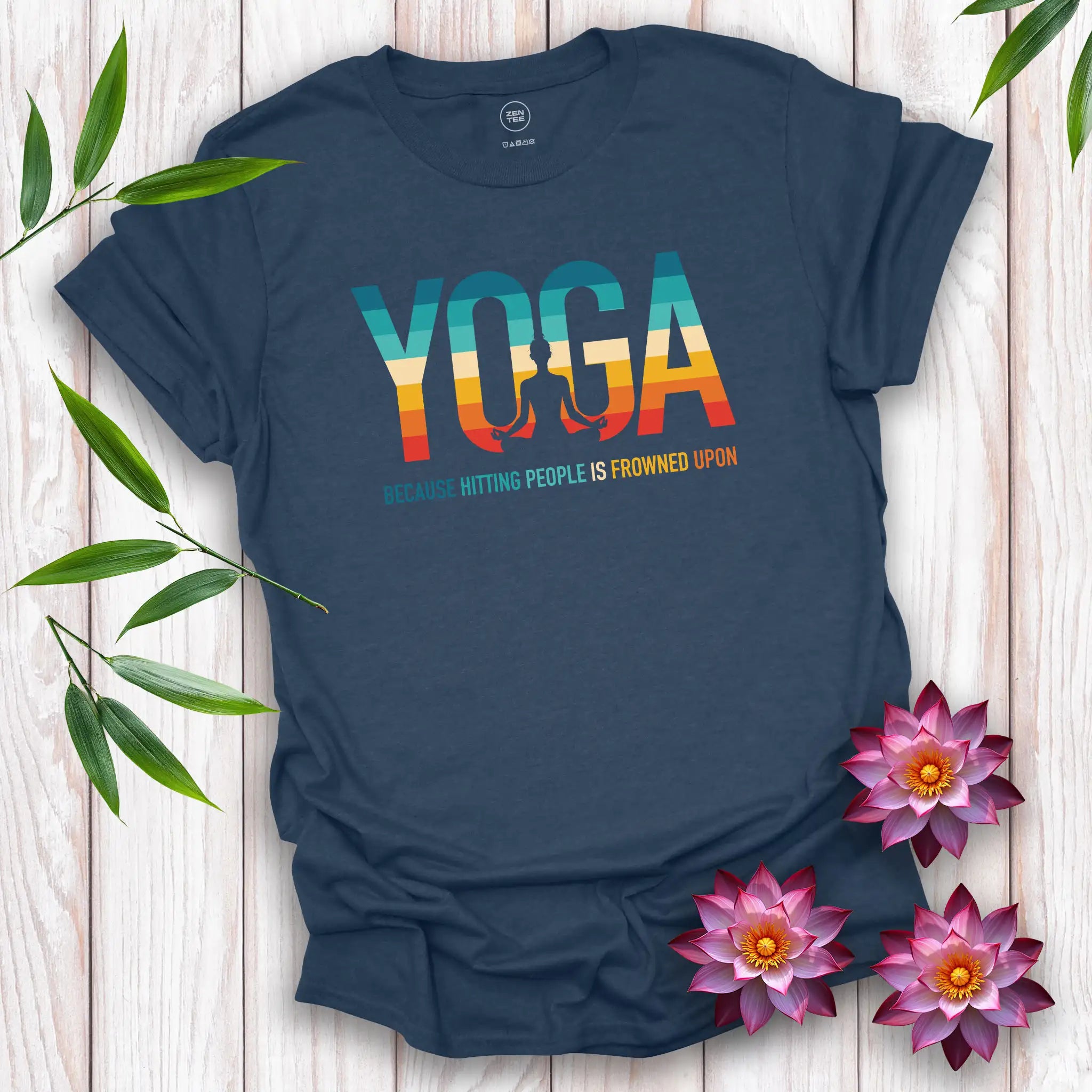 Yoga Because... T-Shirt