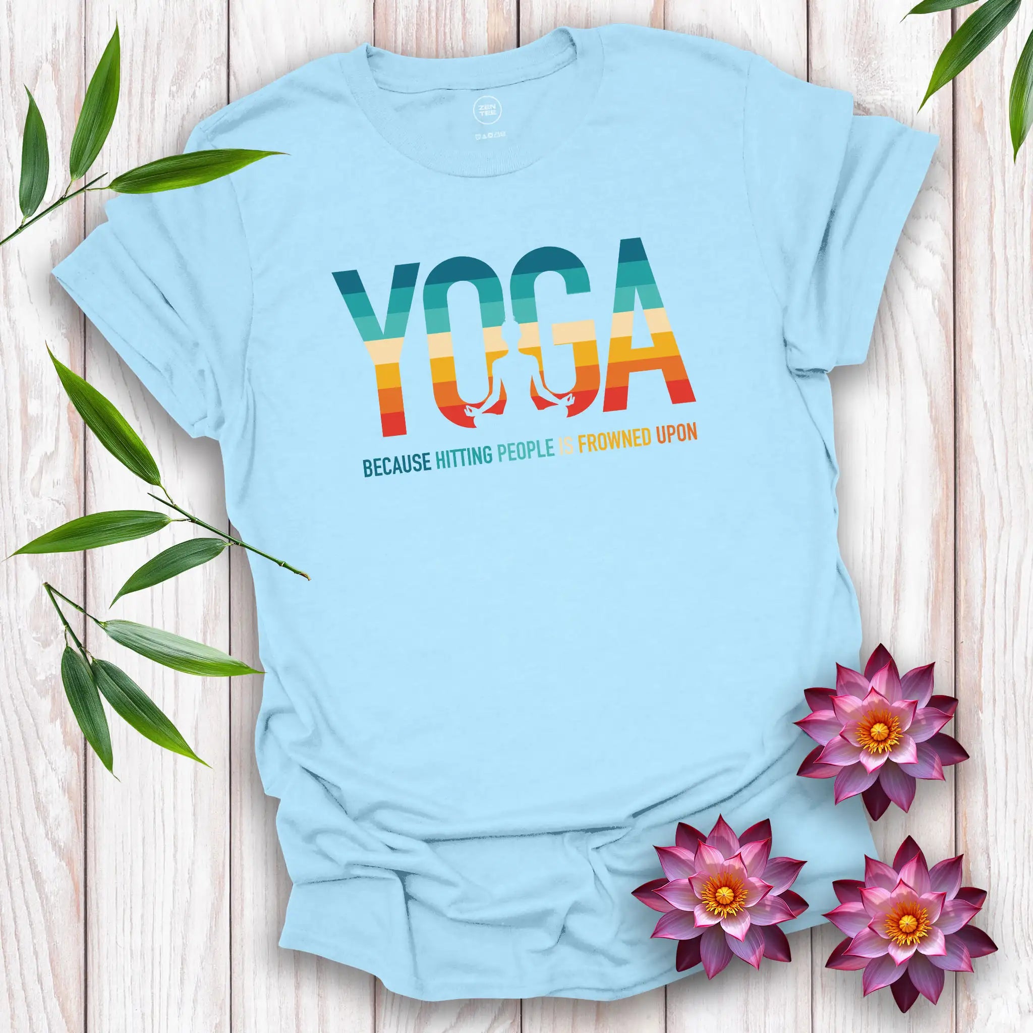 Yoga Because... T-Shirt