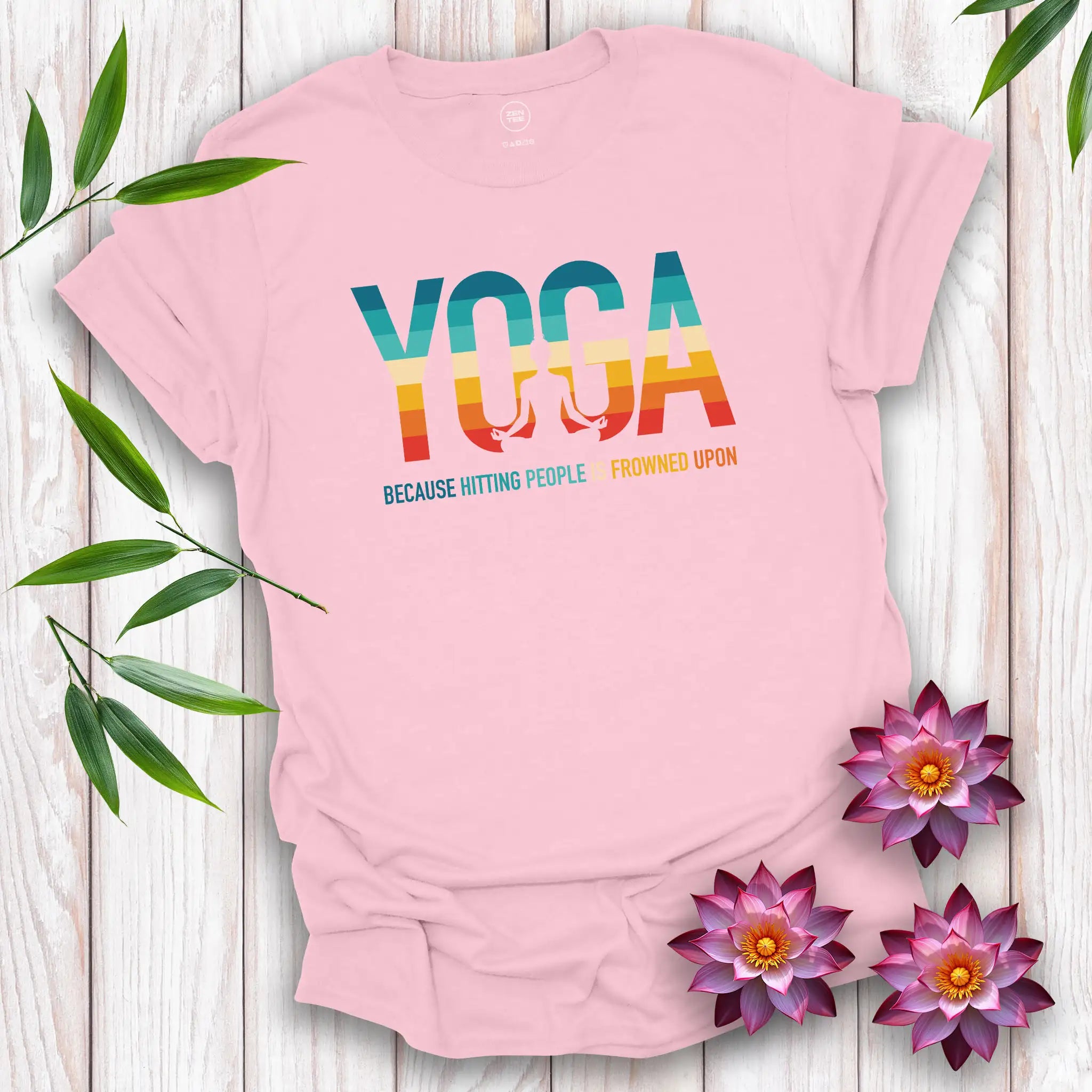 Yoga Because... T-Shirt