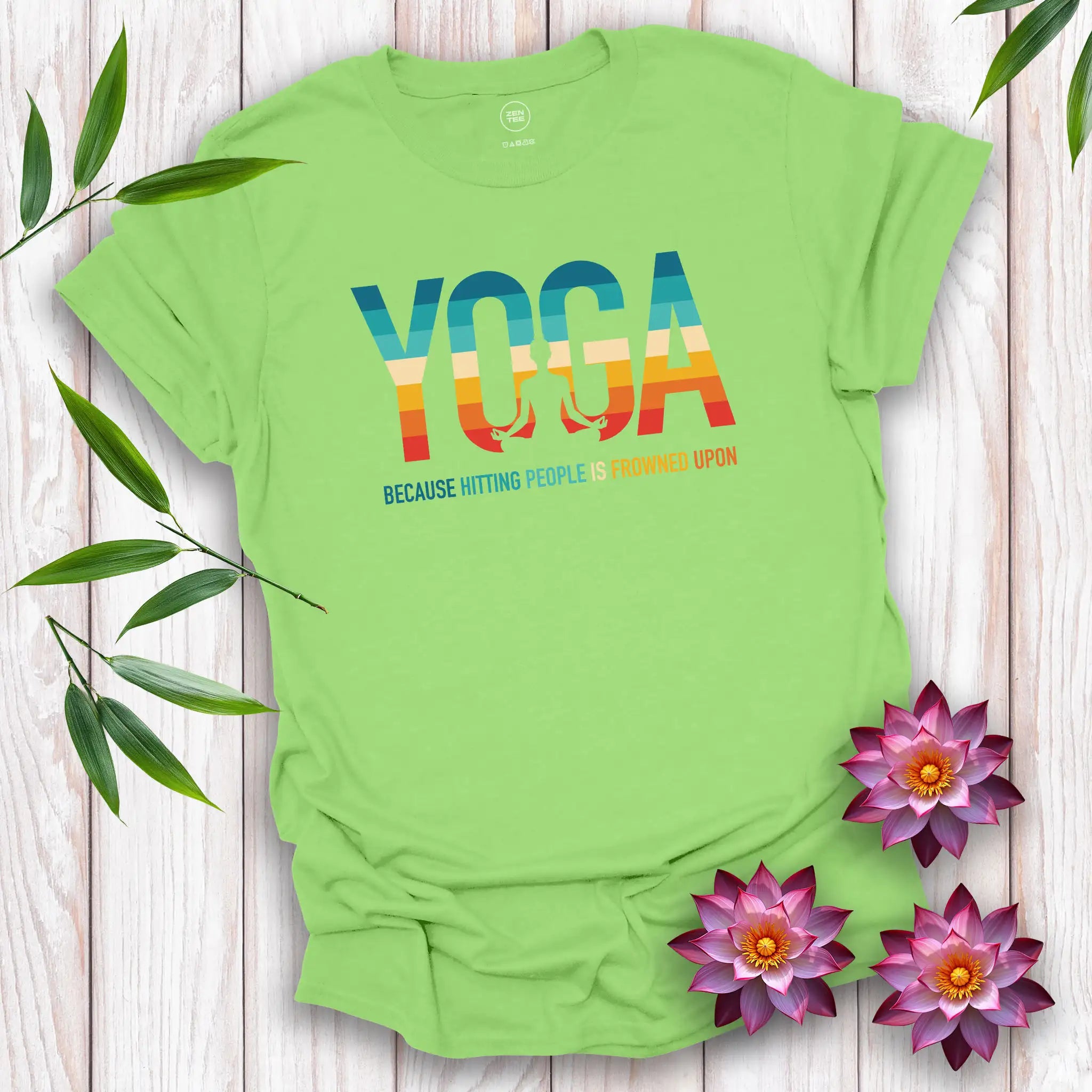 Yoga Because... T-Shirt