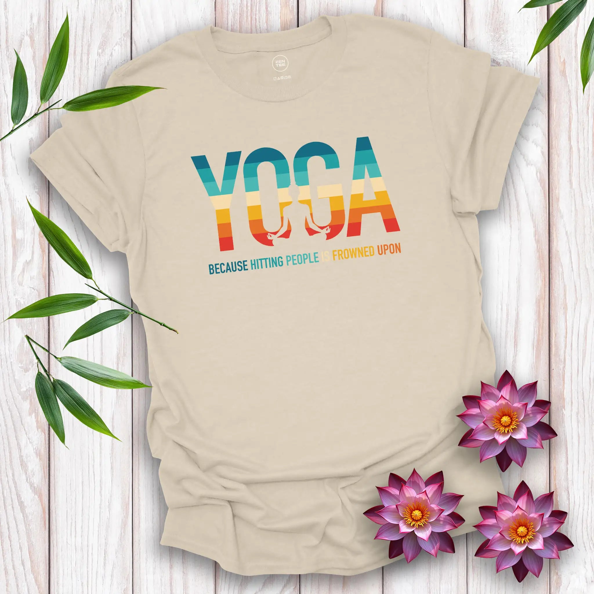 Yoga Because... T-Shirt