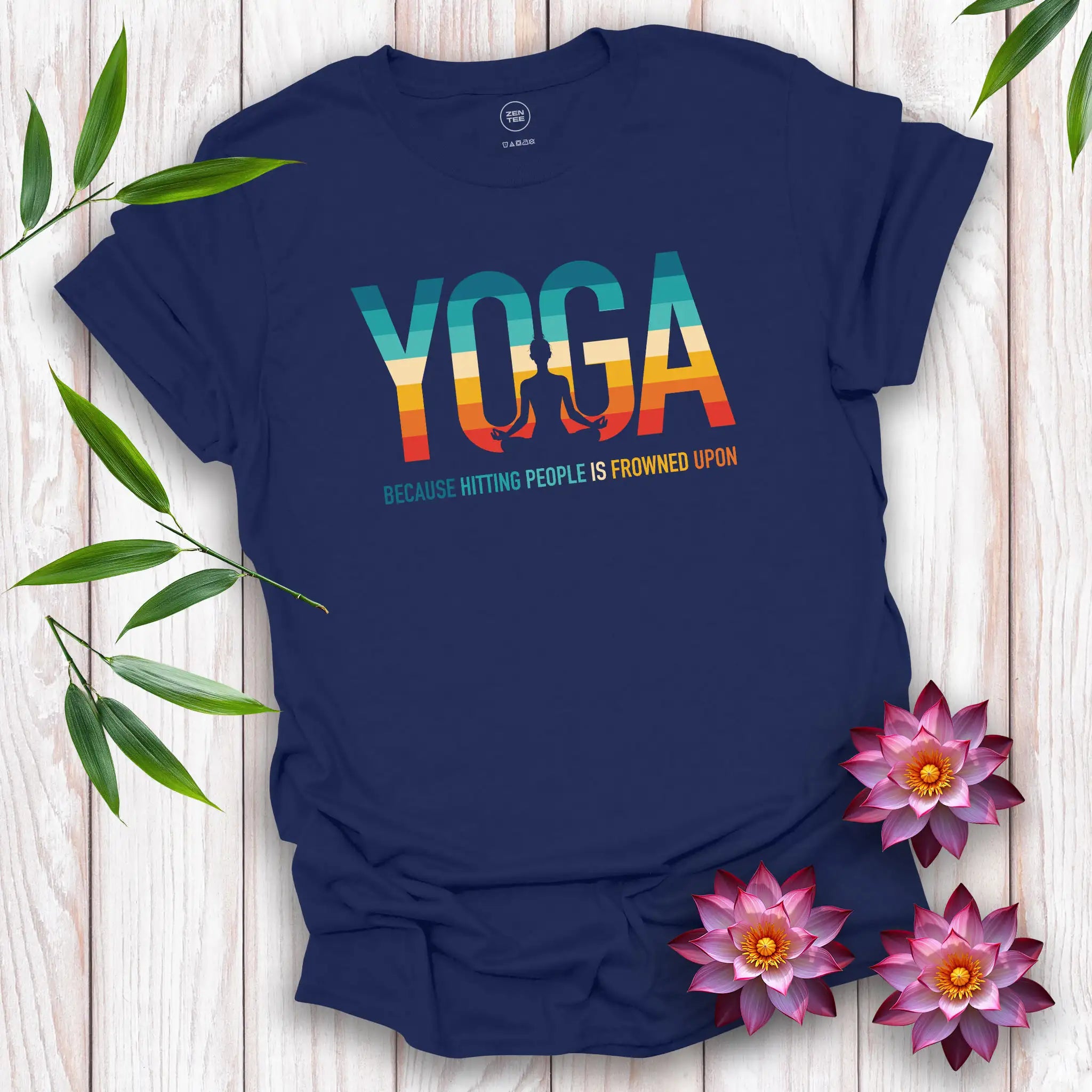 Yoga Because... T-Shirt